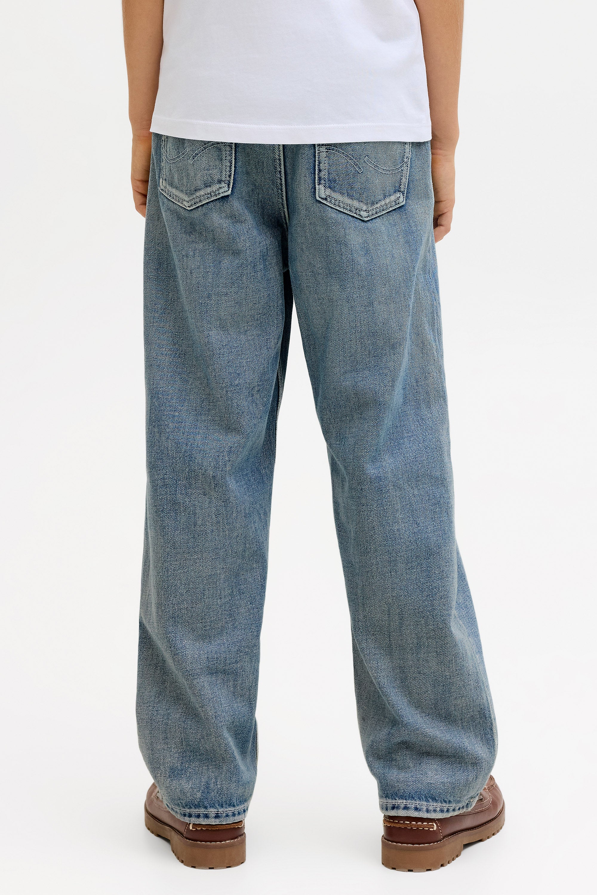 JJIALEX Baggy Jeans - Dark Blue Denim