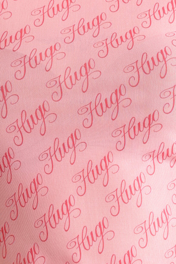 Daleana B Crop Mesh T-Shirt - Pink