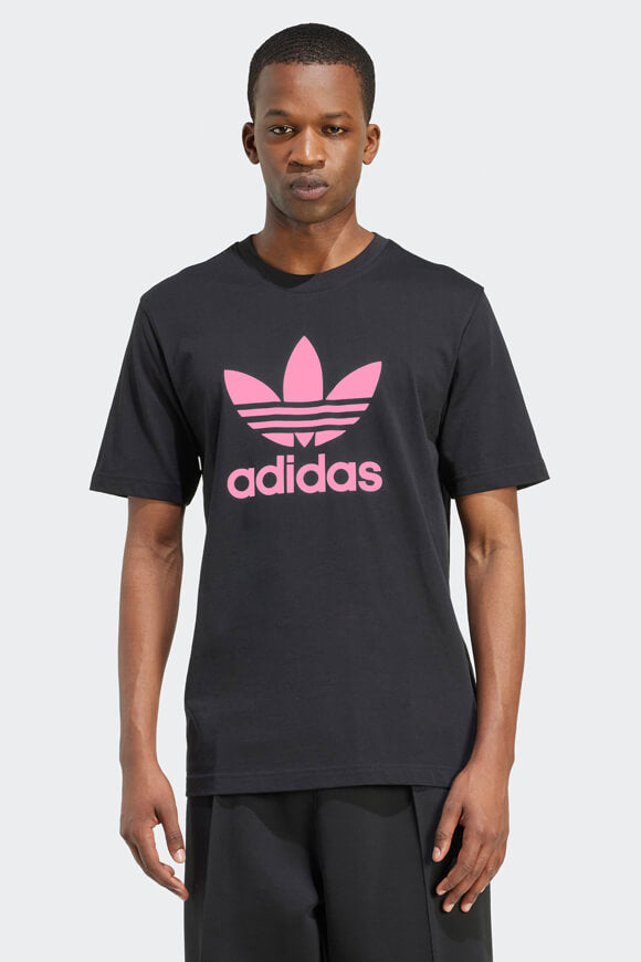 T-shirt - Black + Lucid Pink