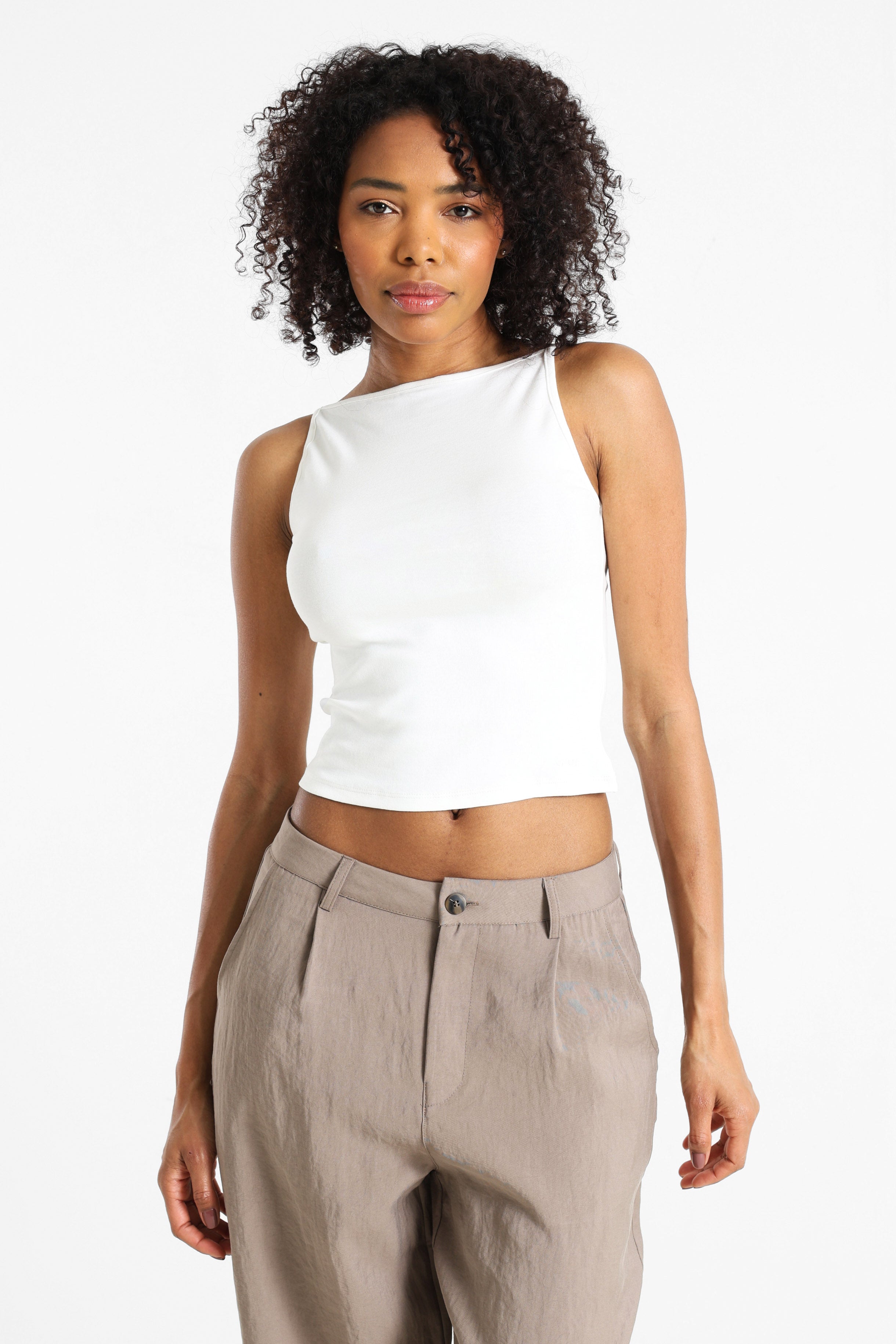 Crop Top - Offwhite