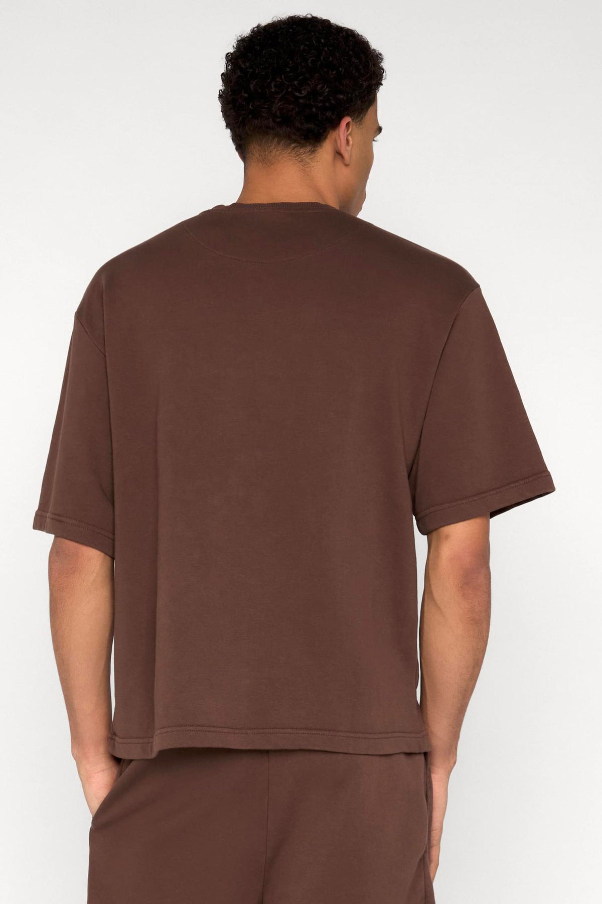 T-Shirt en sweat - Chocolatebrown