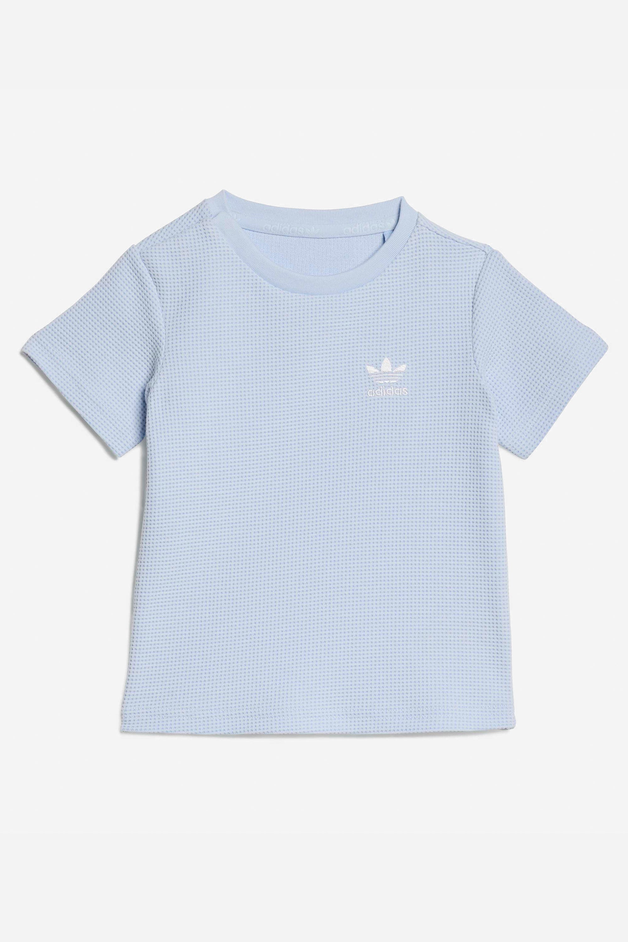 Baby-Set mit Waffelstruktur - Crystal Sky