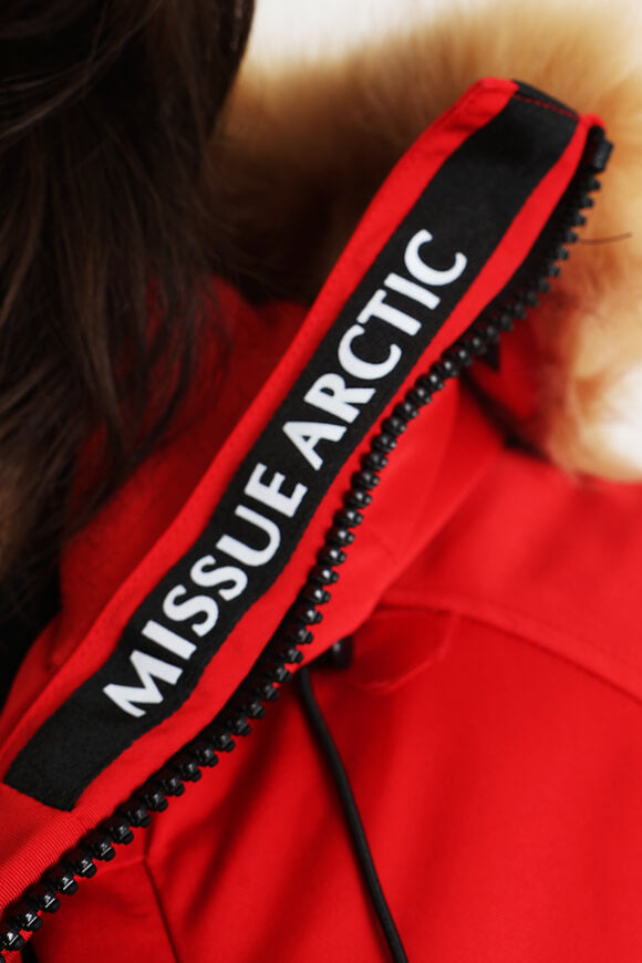 Bomber imbottito - rosso