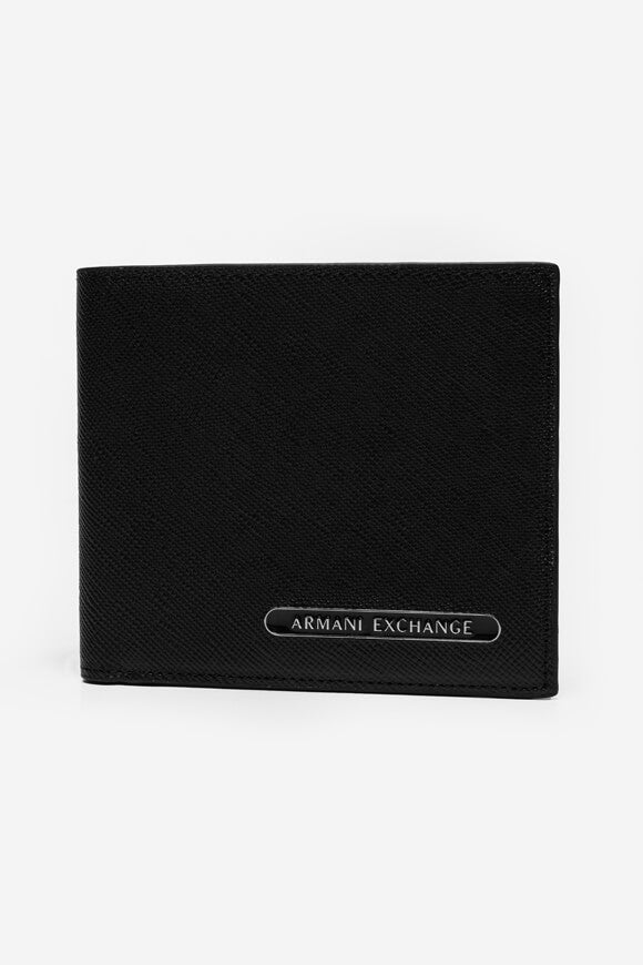 Leder Portemonnaie - Black