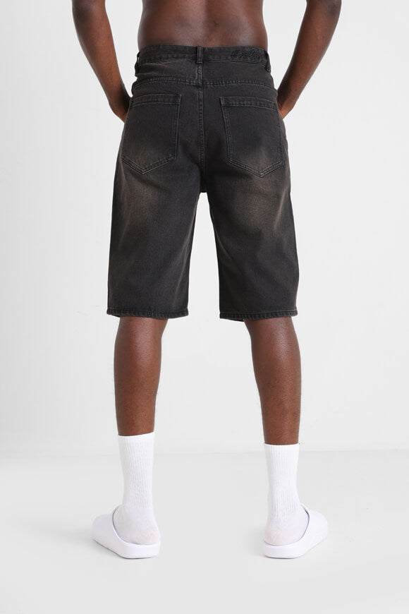 Bermuda en jean - Noir délavé