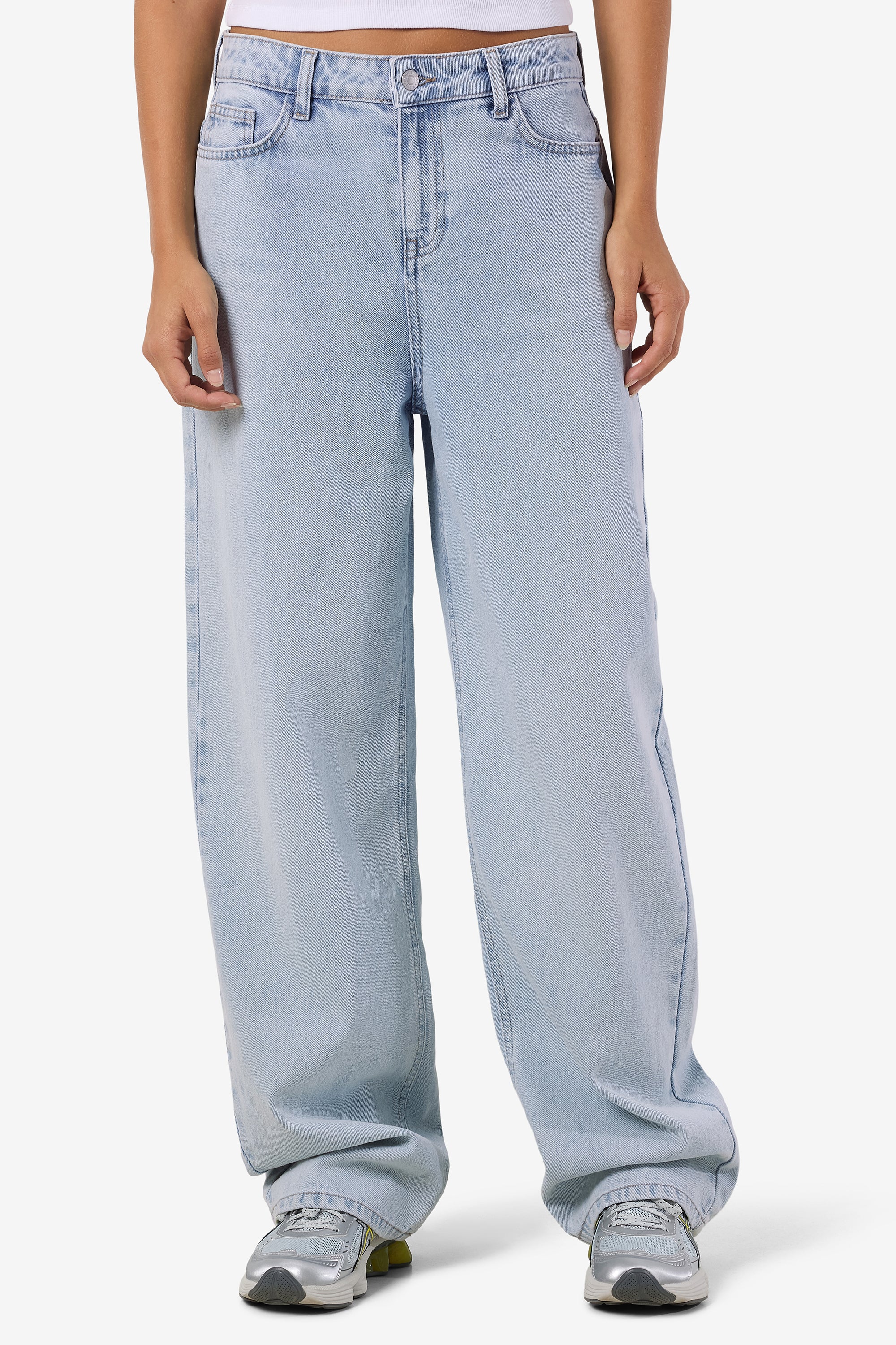 NMALEXA Regular Fit Jeans L32 - Light Blue