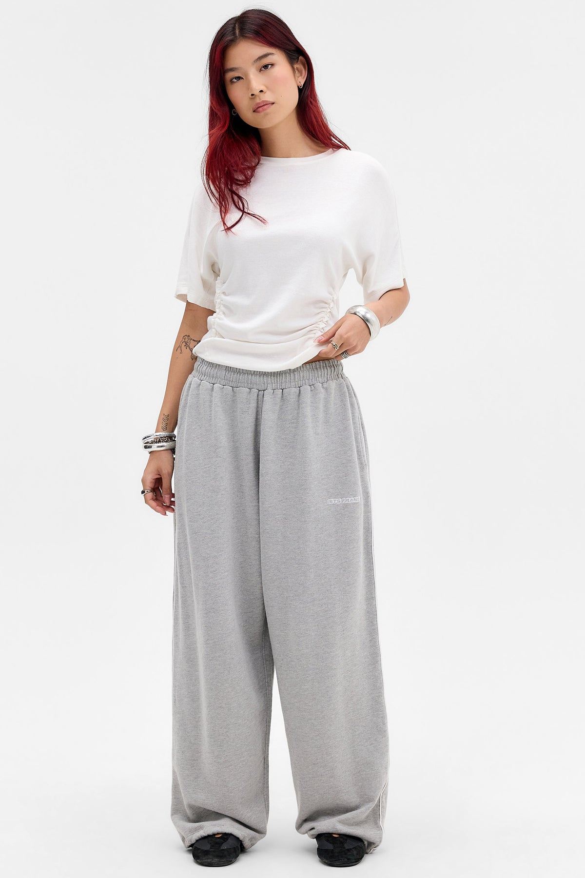 Pantaloni in felpa - Light Grey Heather