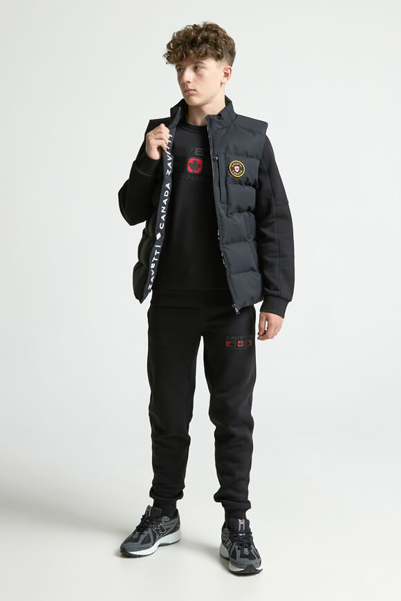 Oshawa quilted vest - Jet Black