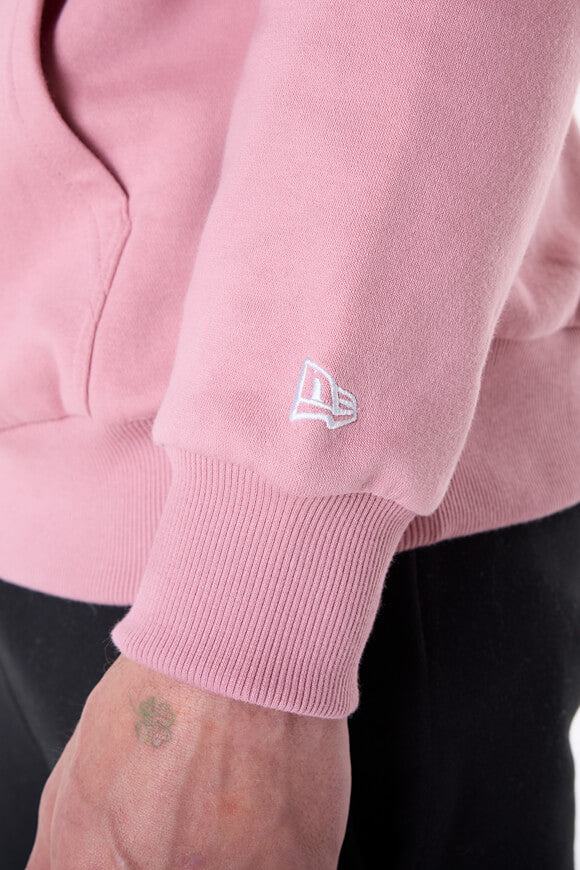 NBA Graphic Oversize Hooded Sweatshirt - Old Rose