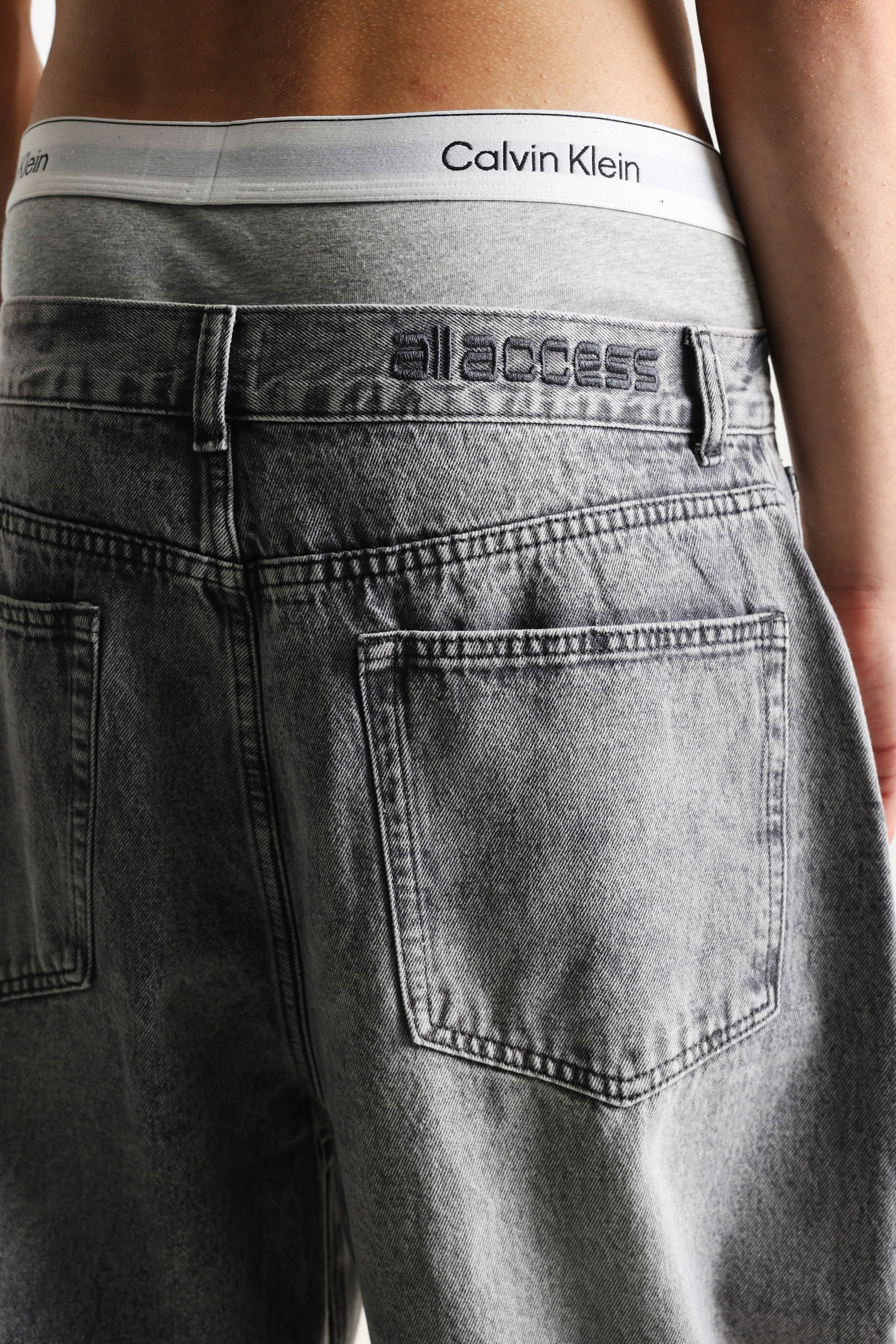 Jean extra baggy fit - Gris denim