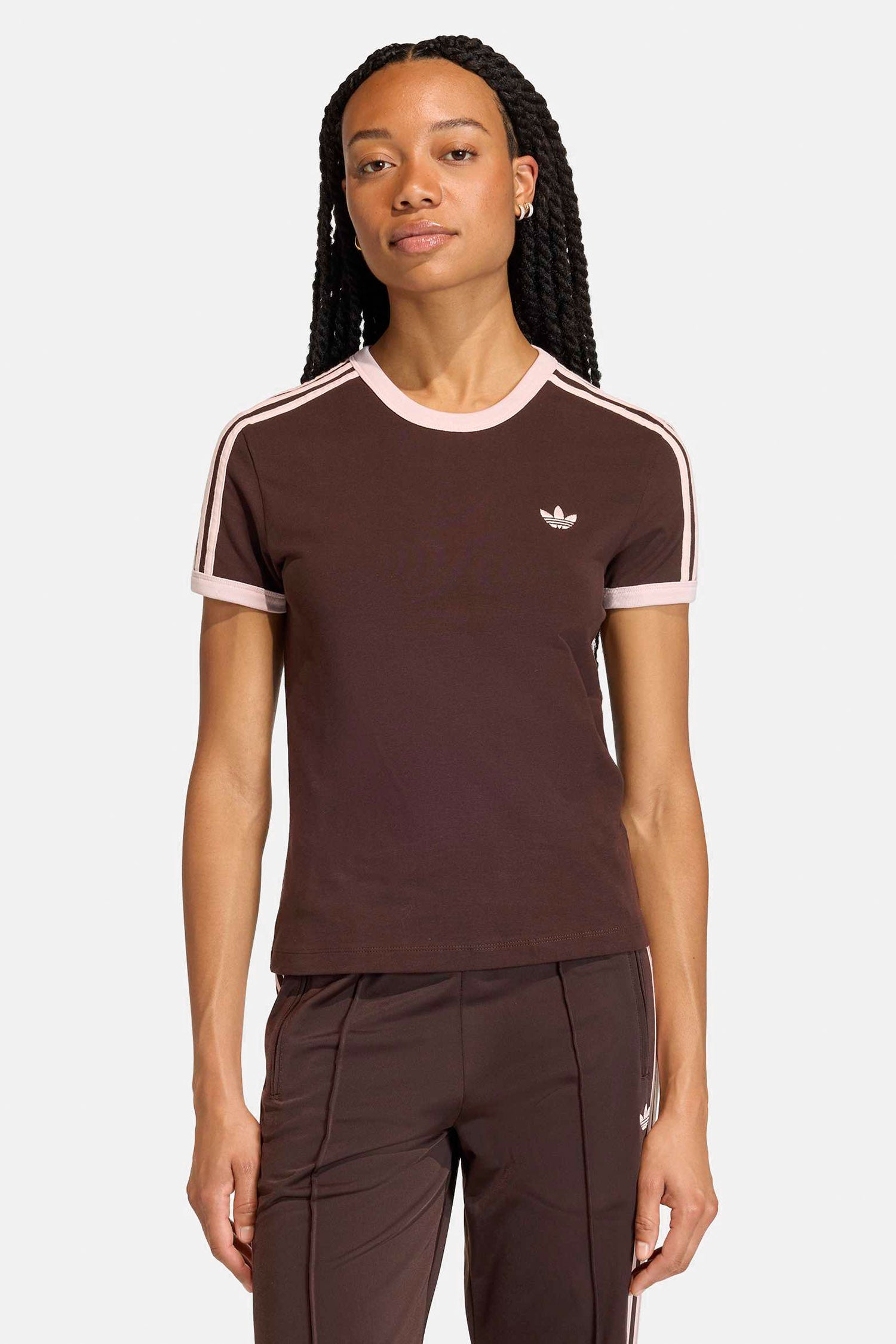 T-Shirt - Aurora Coffee + Sandy Pink