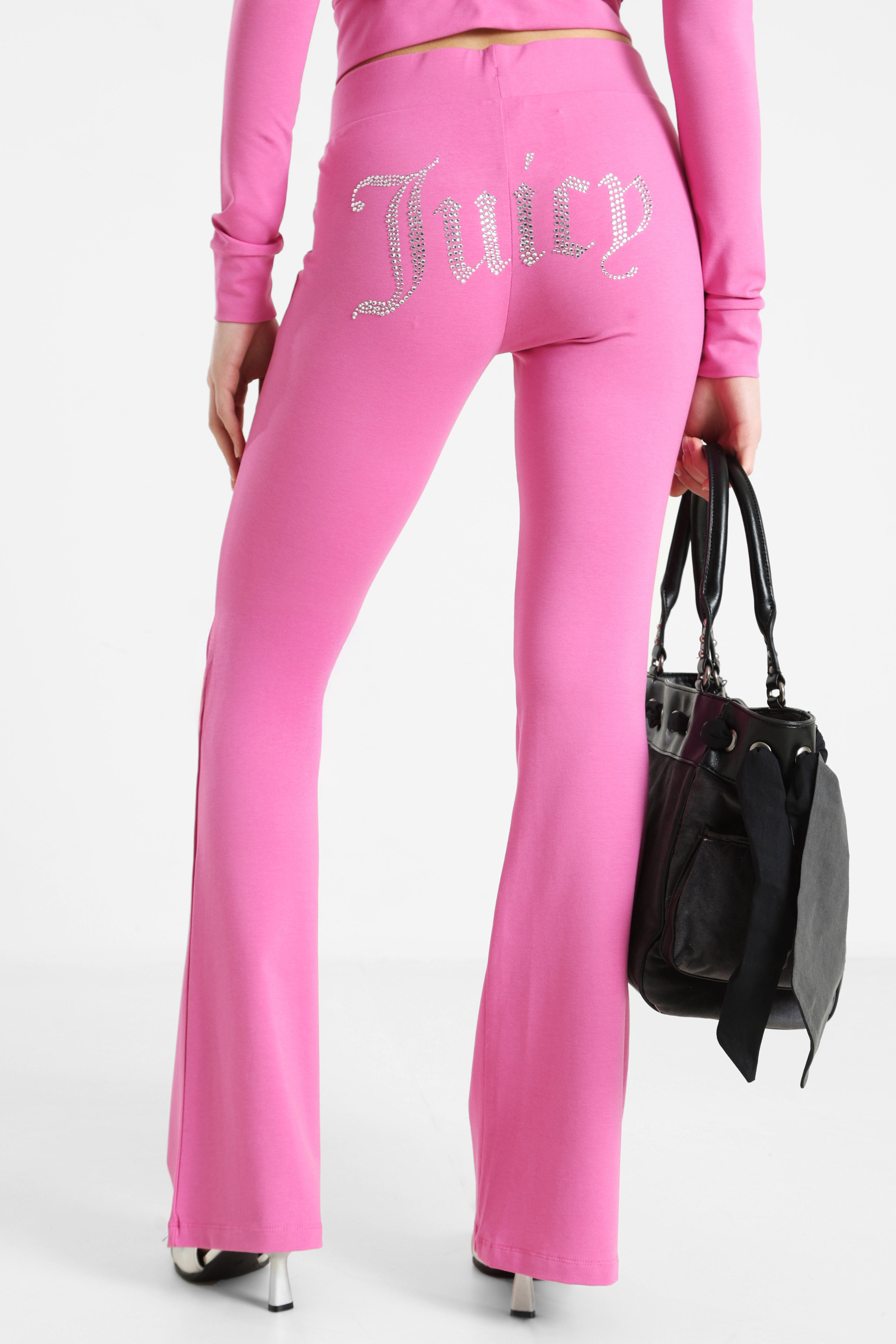 Christine Flare Sweathose - Super Pink