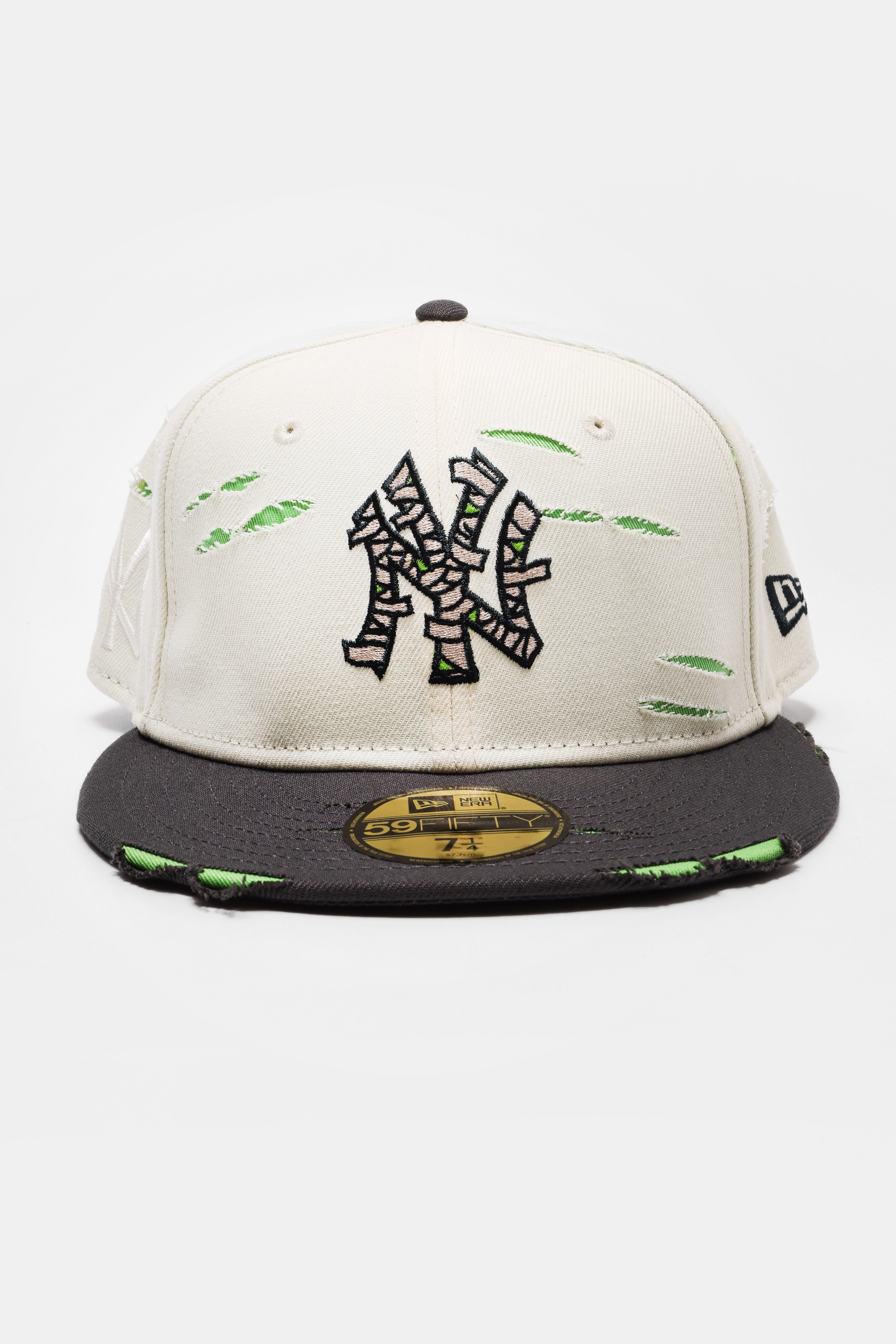 59Fifty Cap - Off White + Dark Grey