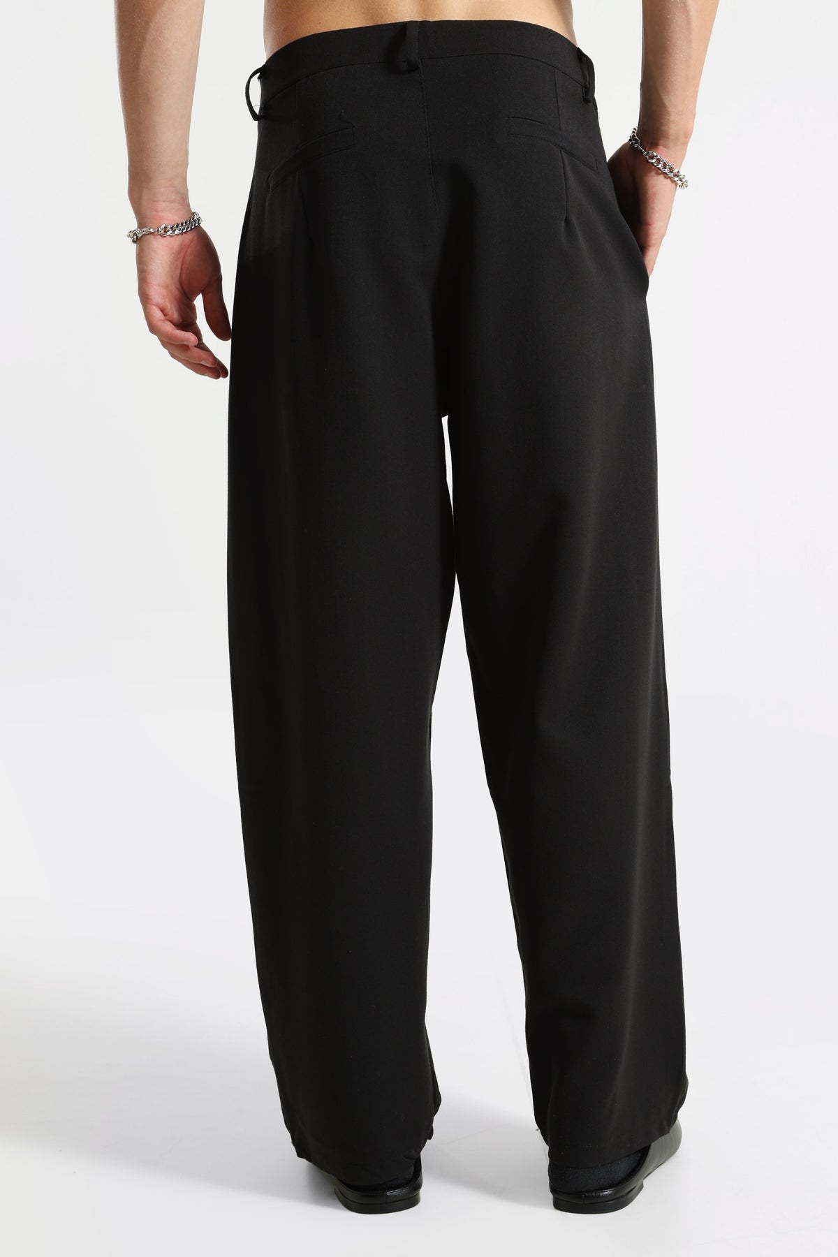 Pantalone in tessuto - Black