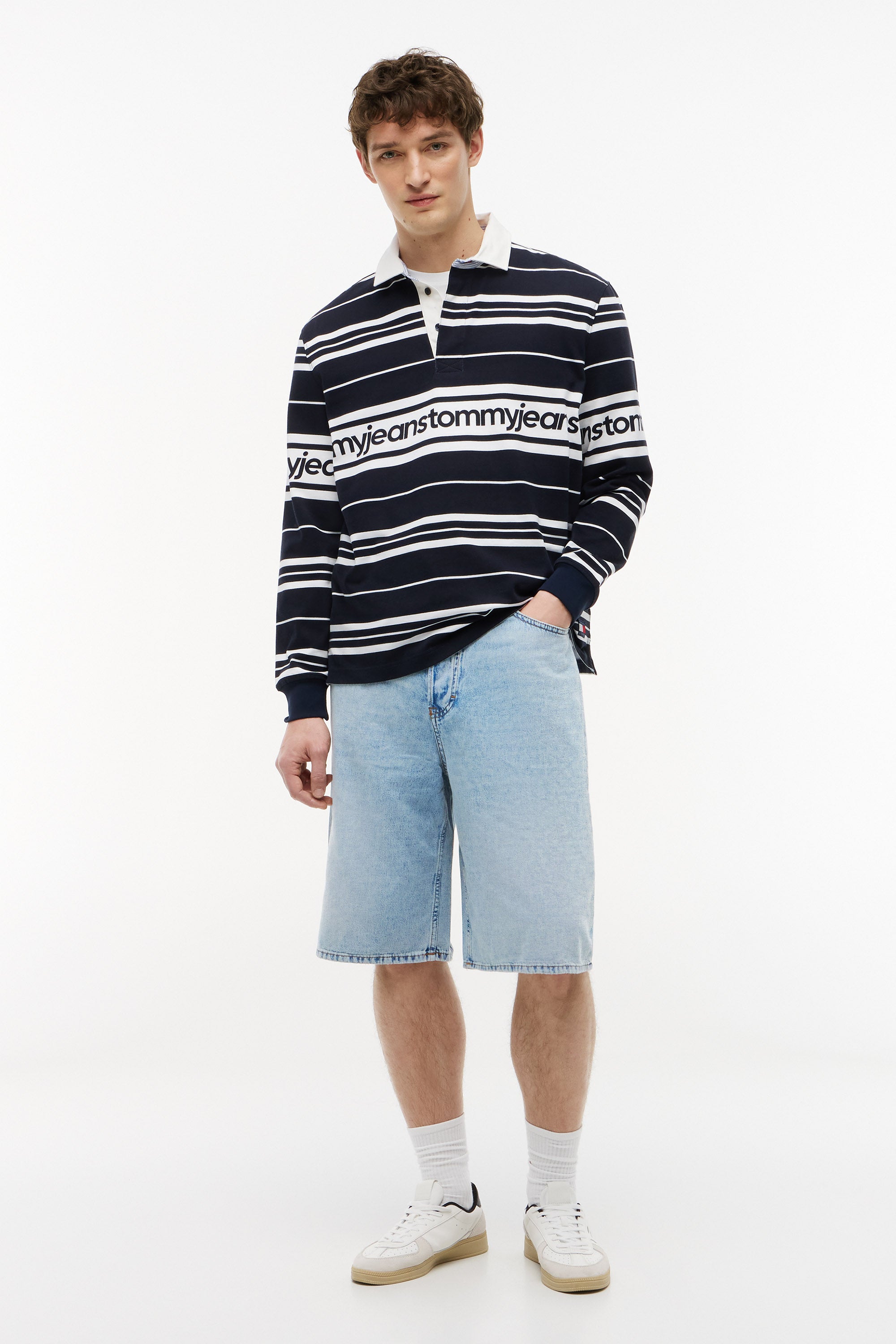 Theo Jeans Bermudashorts - Denim Light