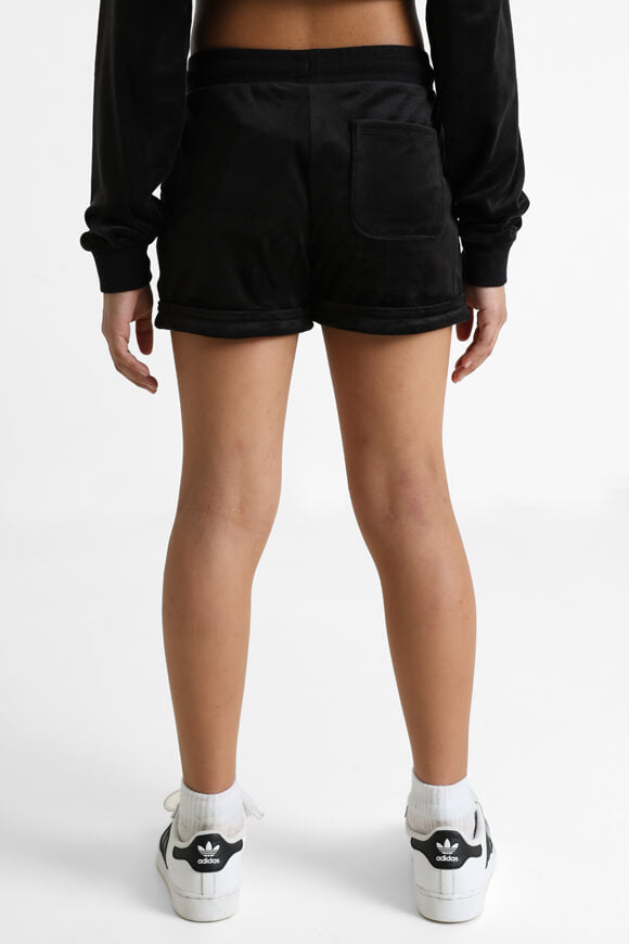 Samt Shorts - Jet Black
