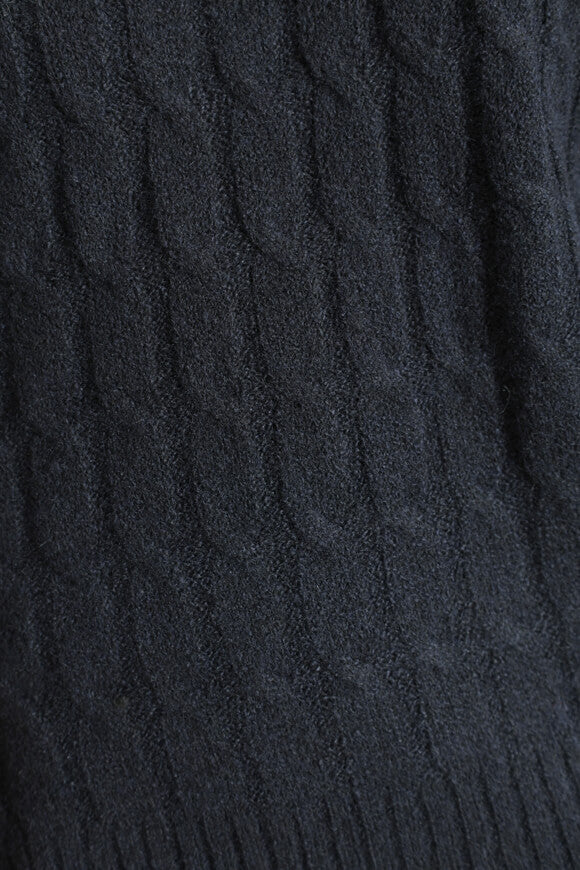 Knitted sweater - Navy blue