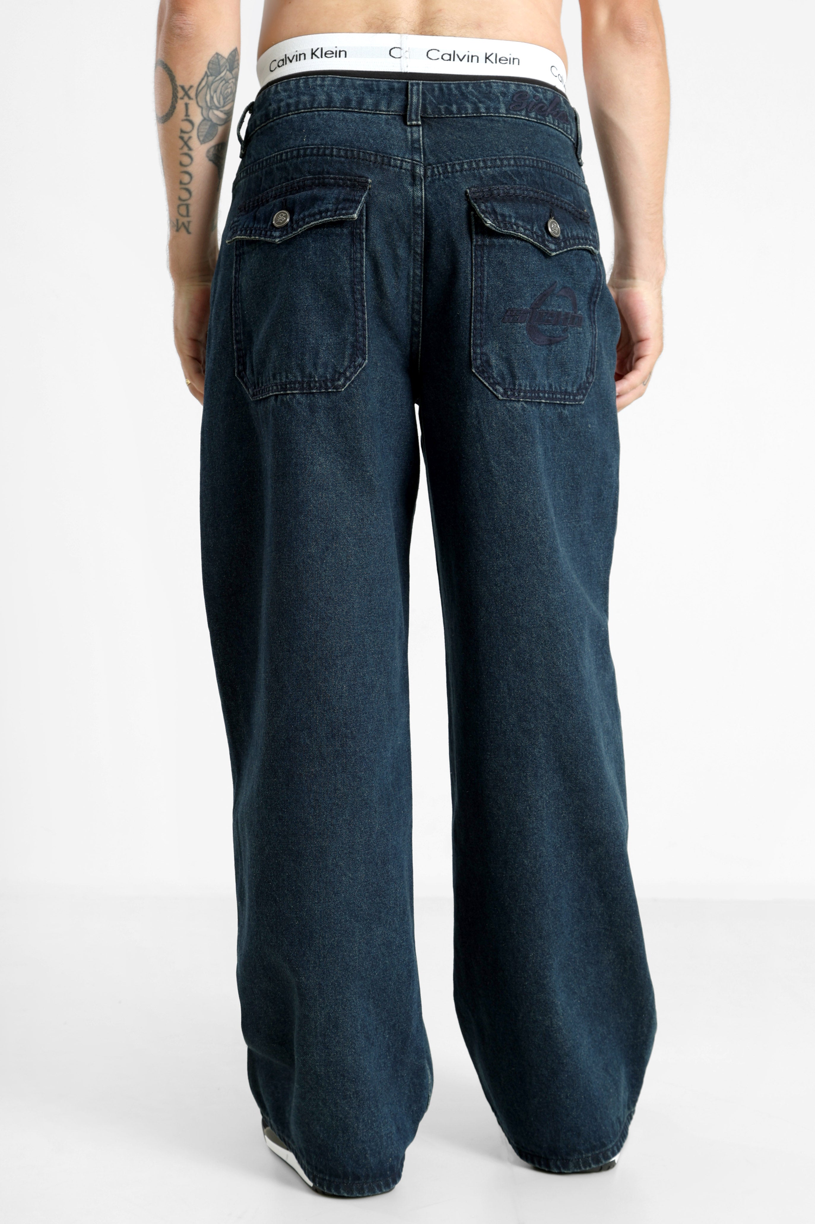 Jean baggy fit - Bleu foncé