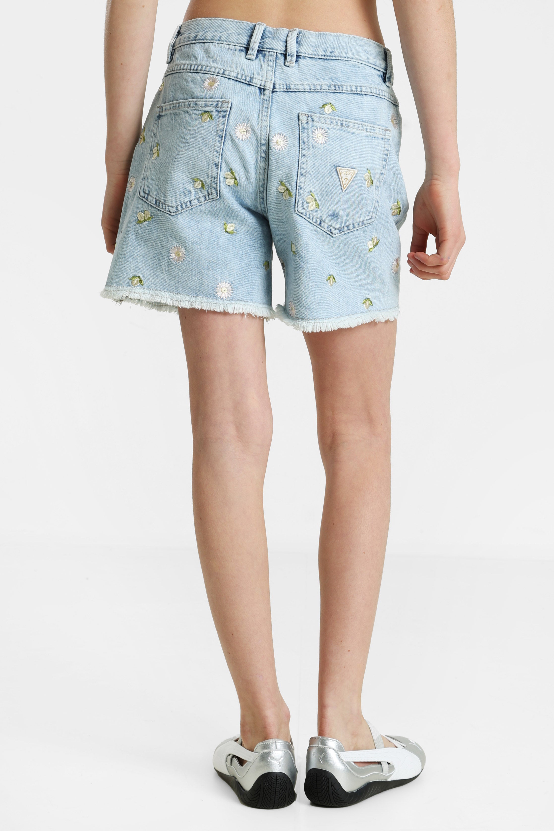 Denim shorts - Light Blue Denim