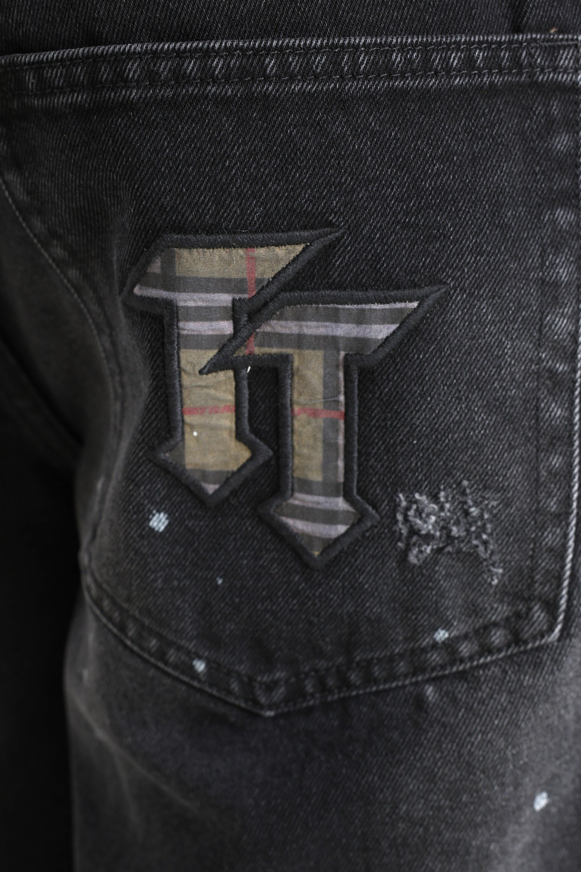 Denim shorts - Noir Denim