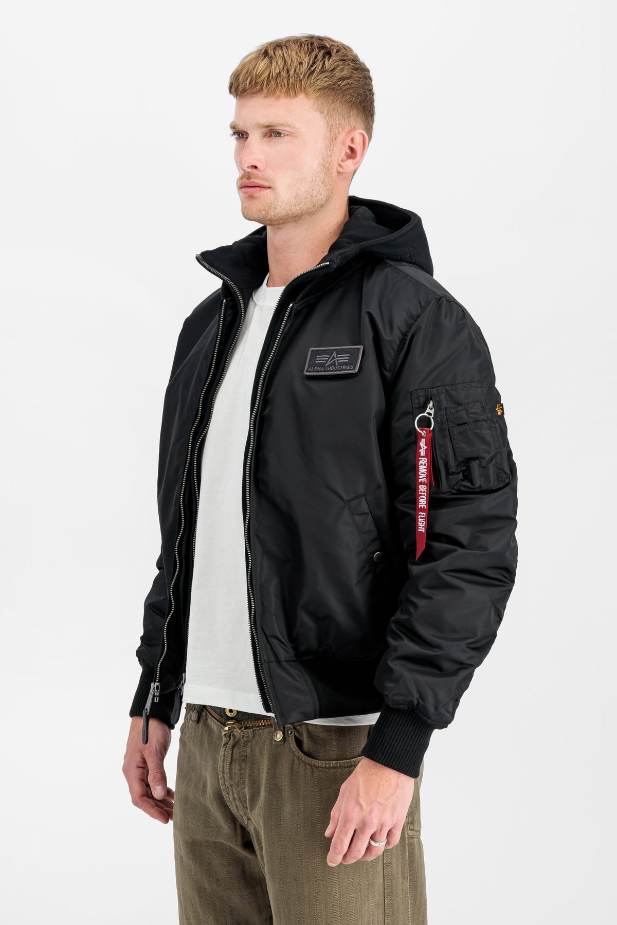 Giacca bomber imbottita - Black