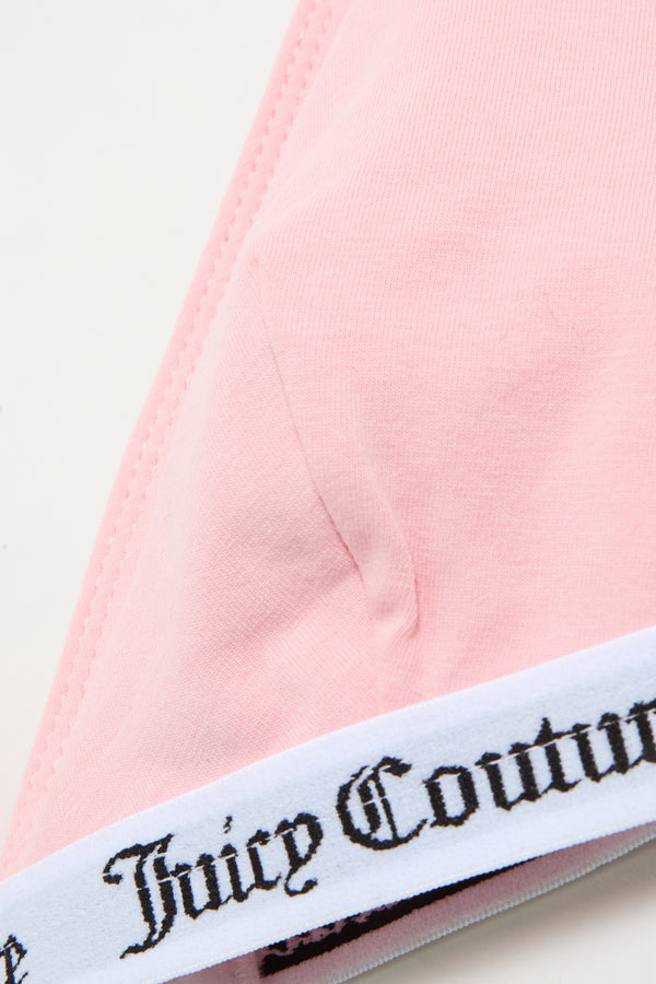 Triangle bra - Pink Marl