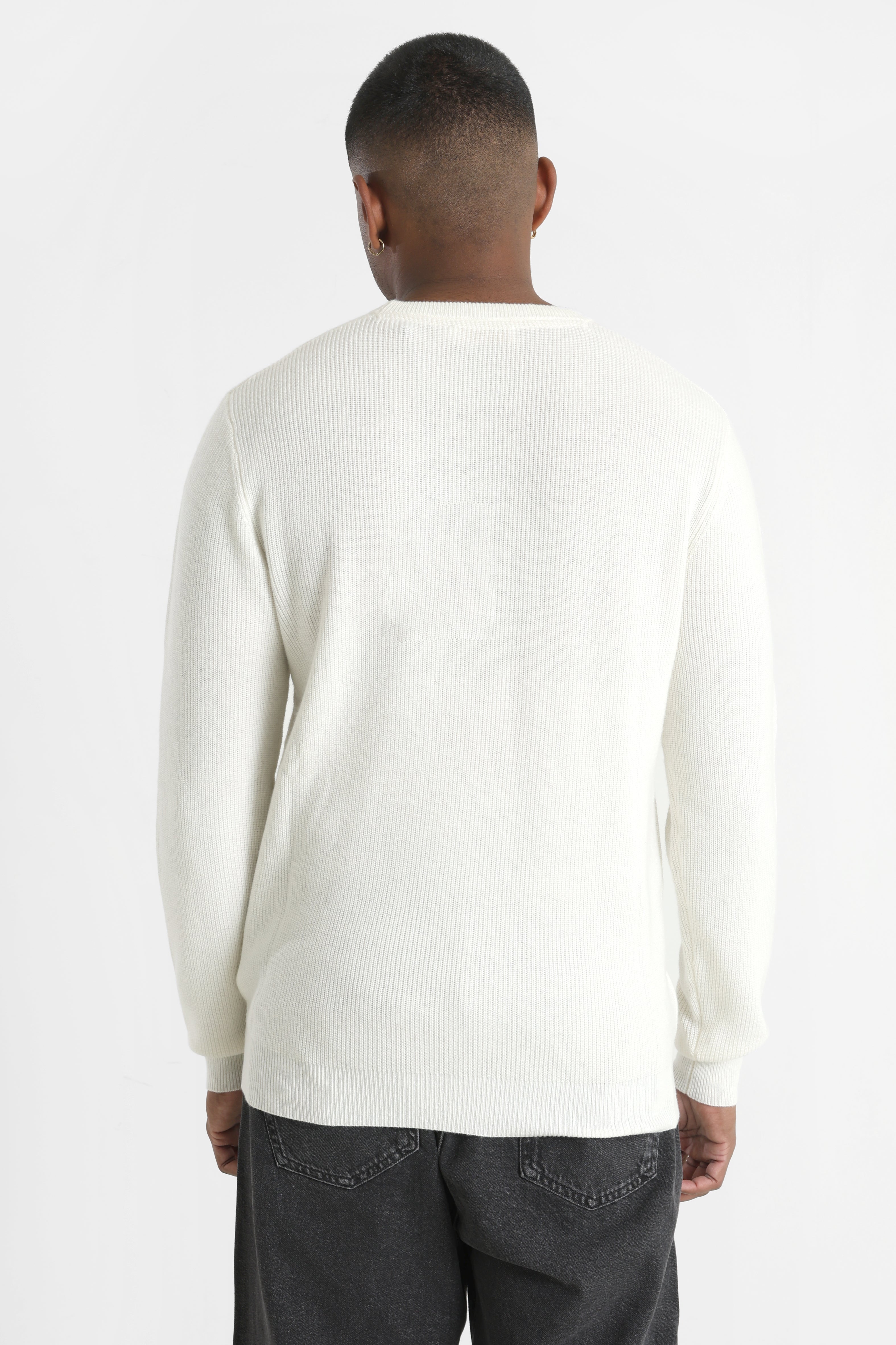 Turan pull en tricot - Offwhite