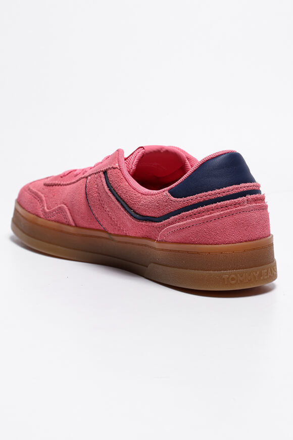 The Greenwich Suede Sneaker - Preppy Pink