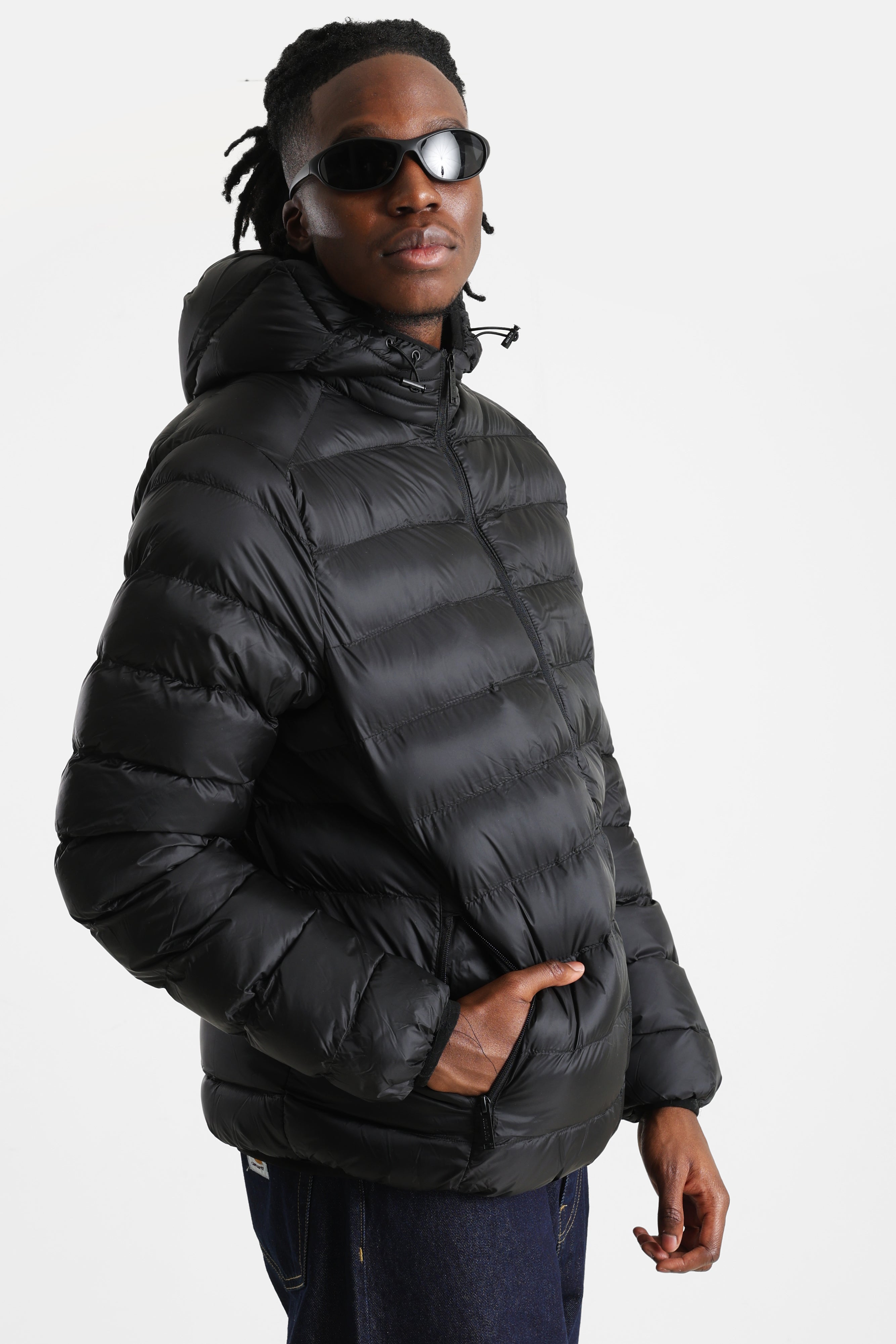 Quilted jacket - Black