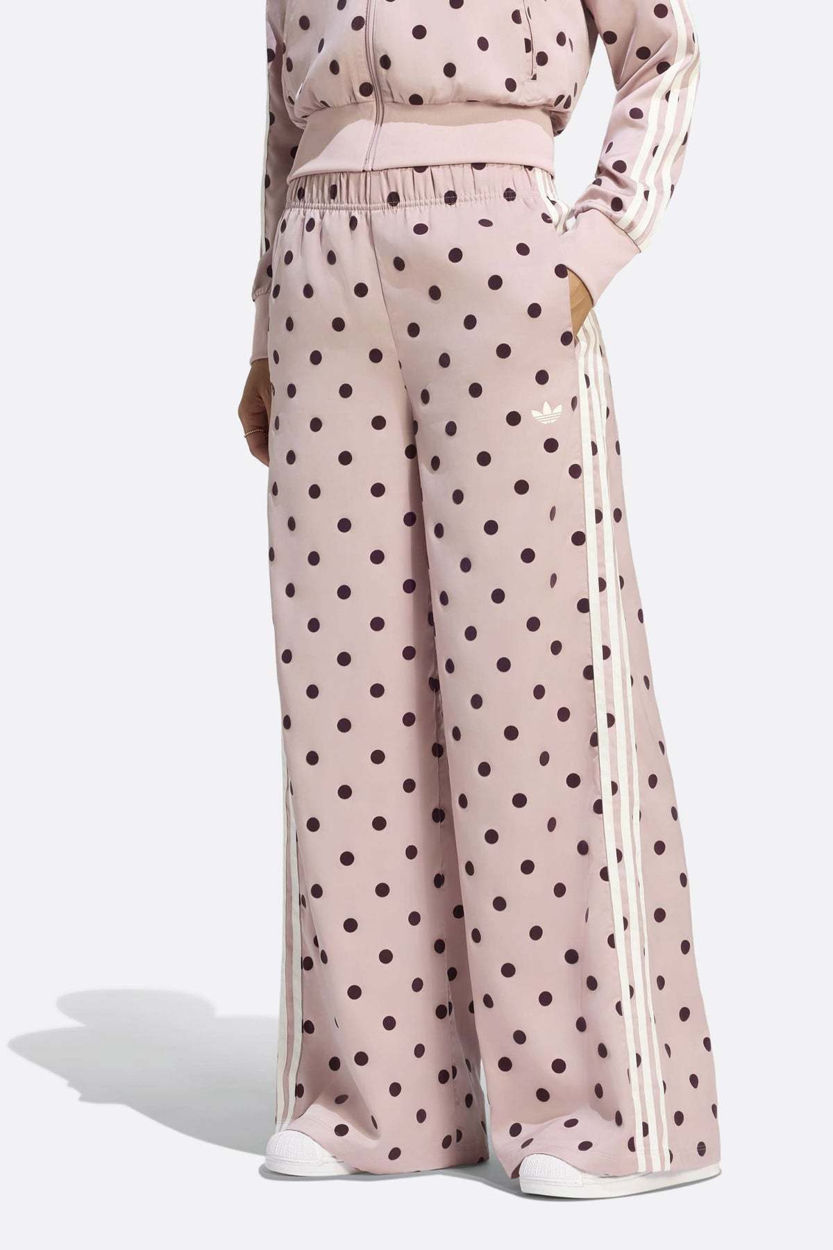 Pantaloni della tuta satinati - Dual Lilac