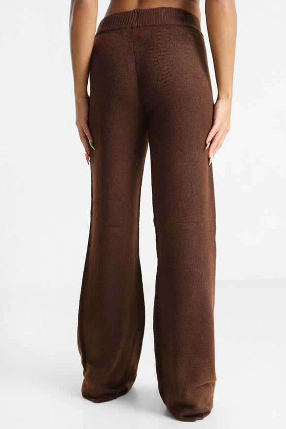 Strickhose - Dunkelbraun