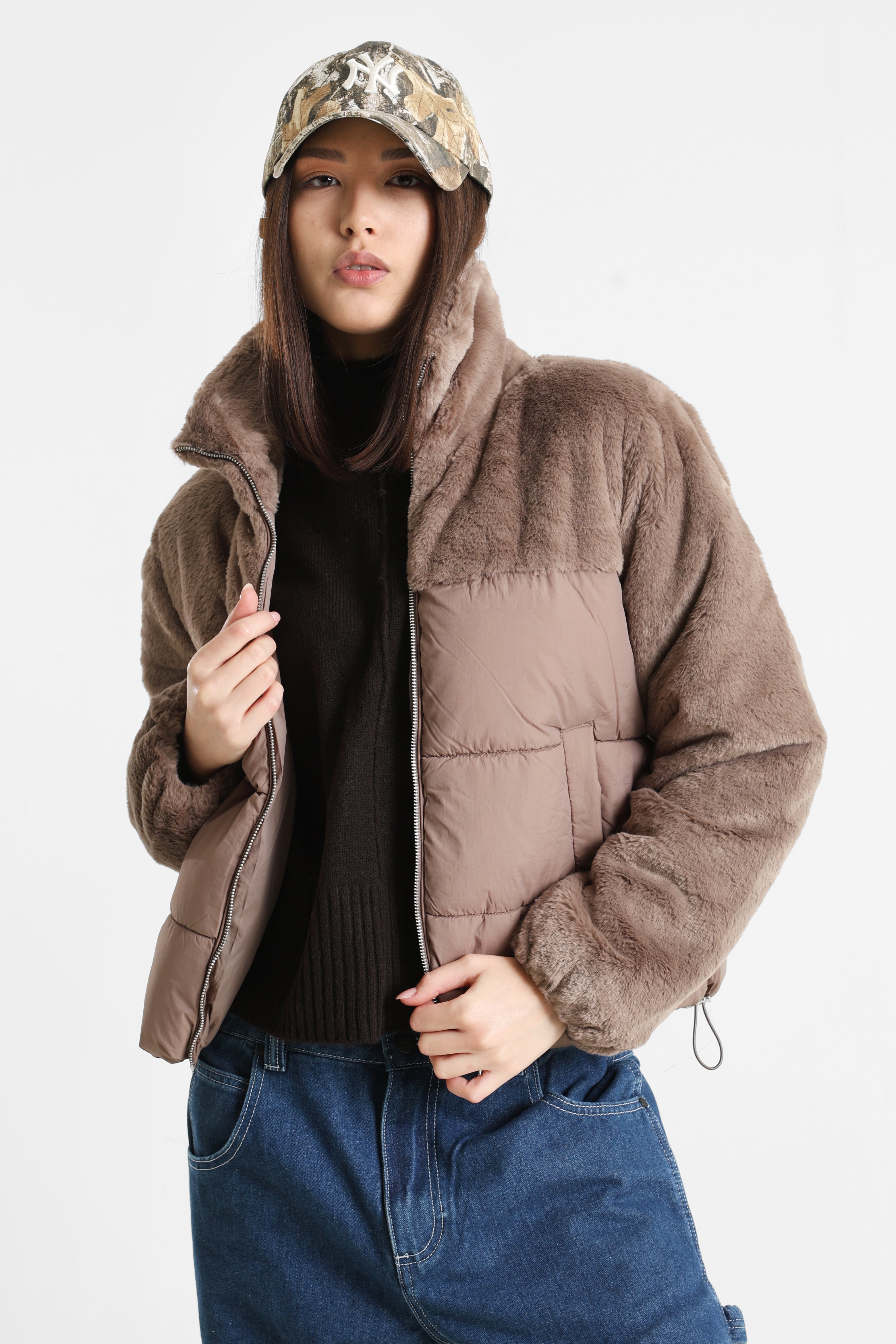 ONLWANJA Veste matelassée - Walnut