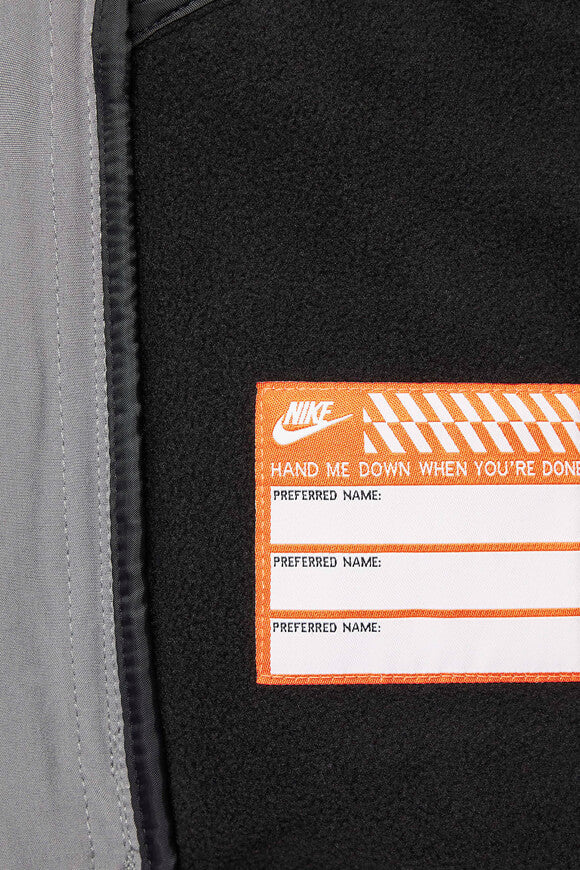 Futura Kids leichte Jacke - Smoke Grey + Black