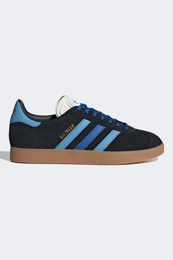 Gazelle Sneaker - Black + Blue