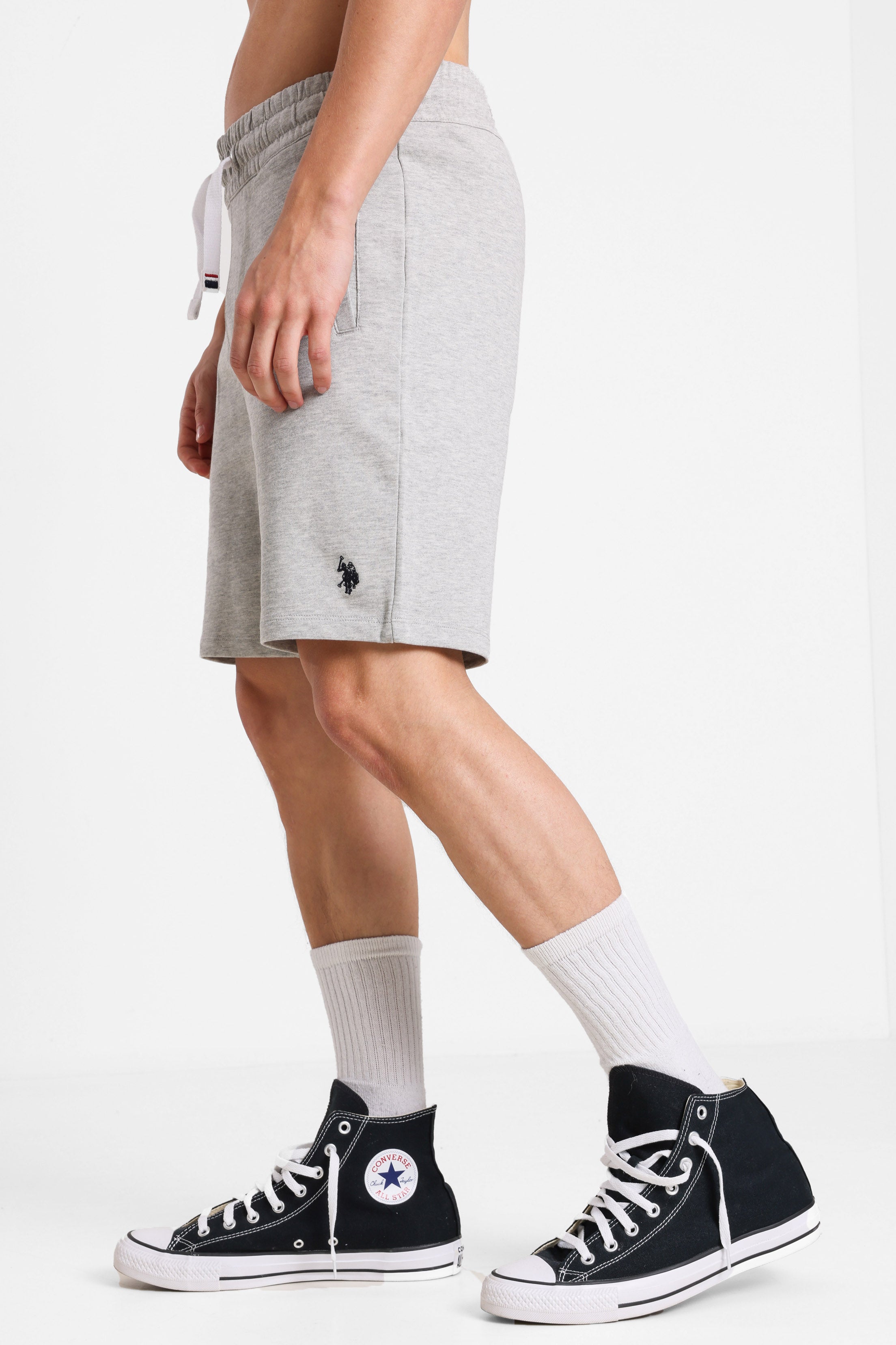 Bald Sweatshorts - Light Grey Heather