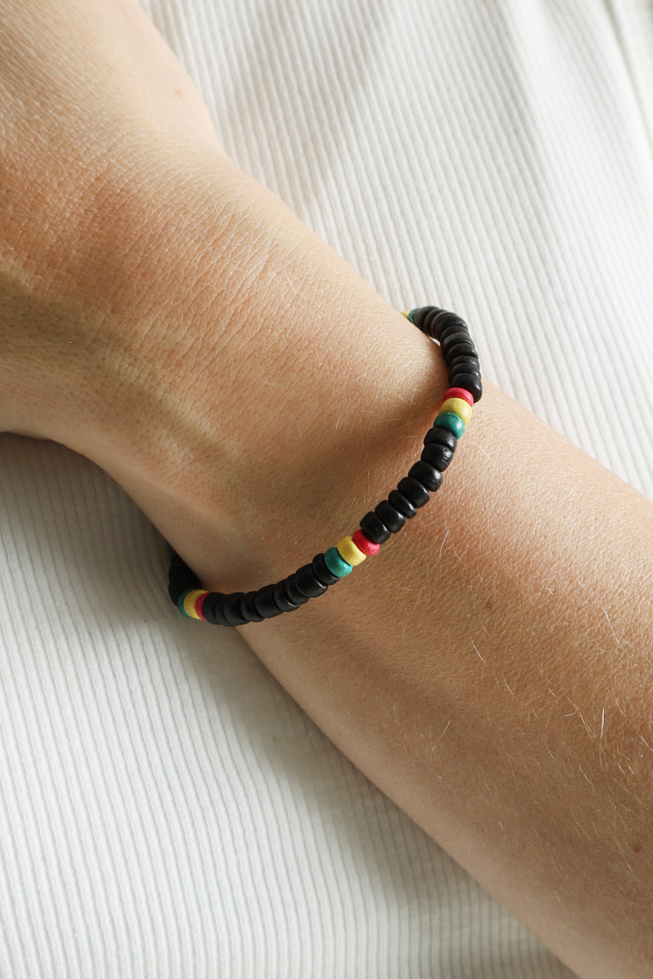 Armband - Black + Rasta