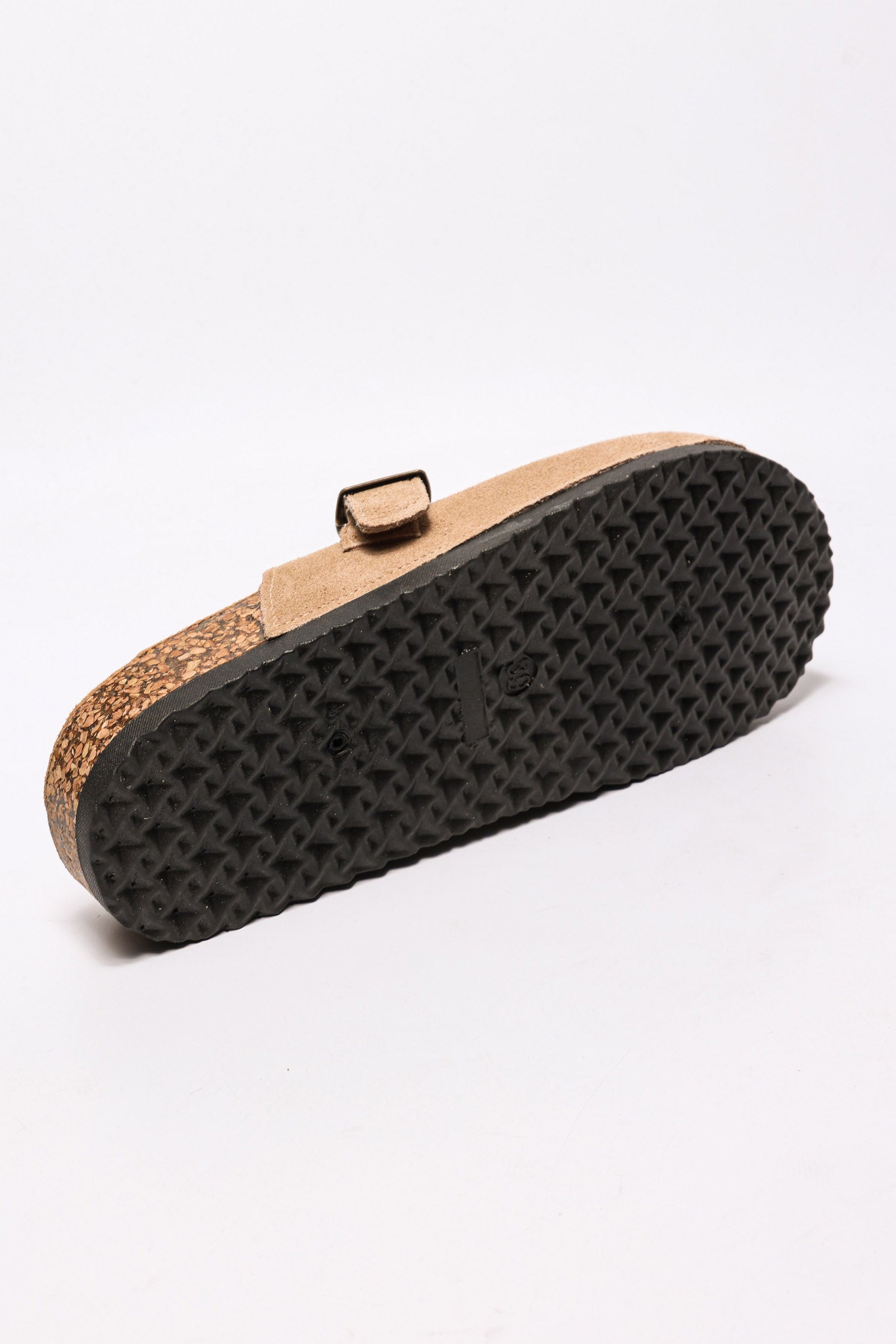Wildleder Clogs - Beige