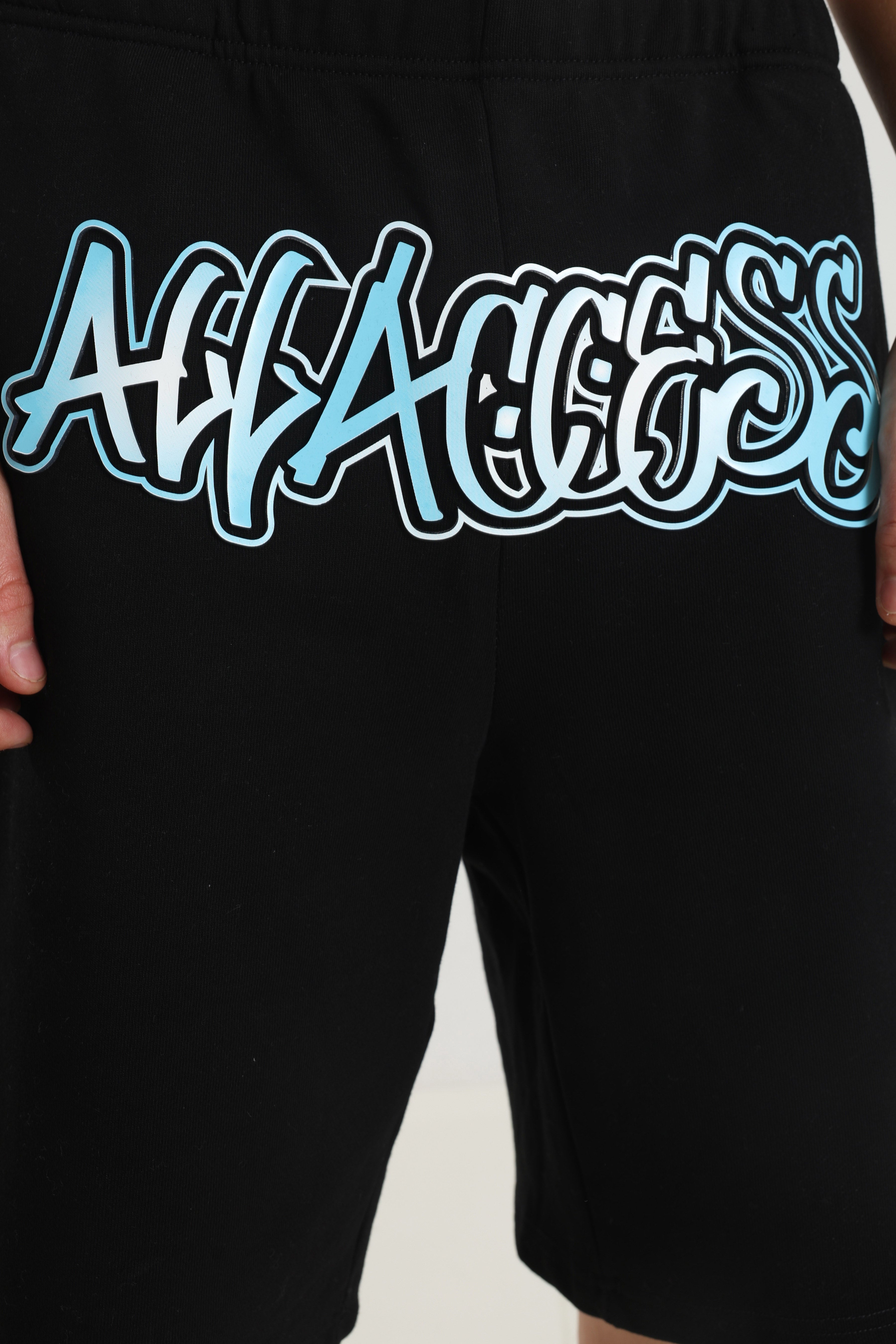 Short en sweat - Noir