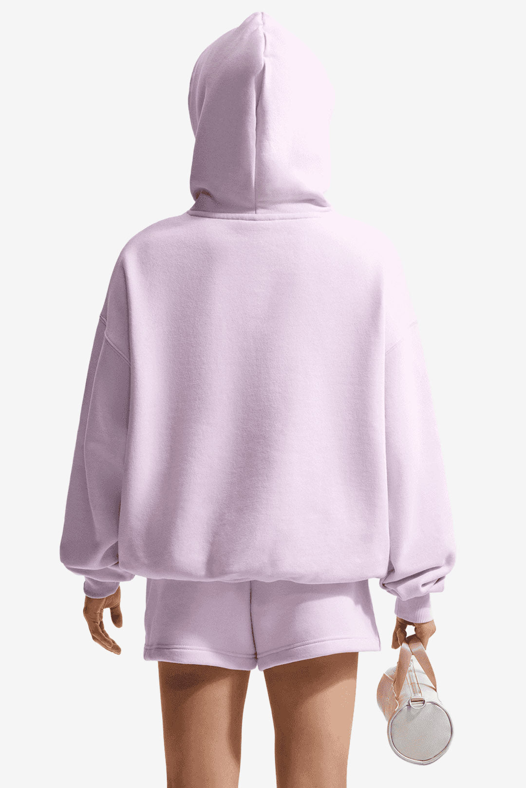 Oversized hooded sweatshirt