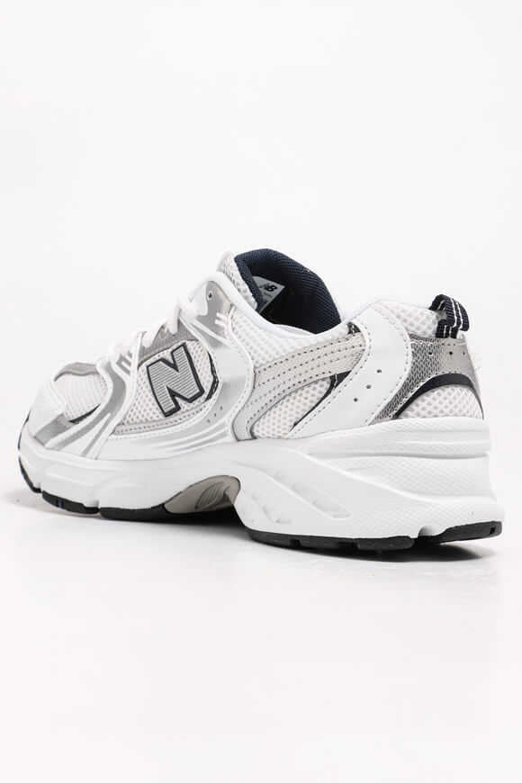 G530 Core Sneaker - White + Silver