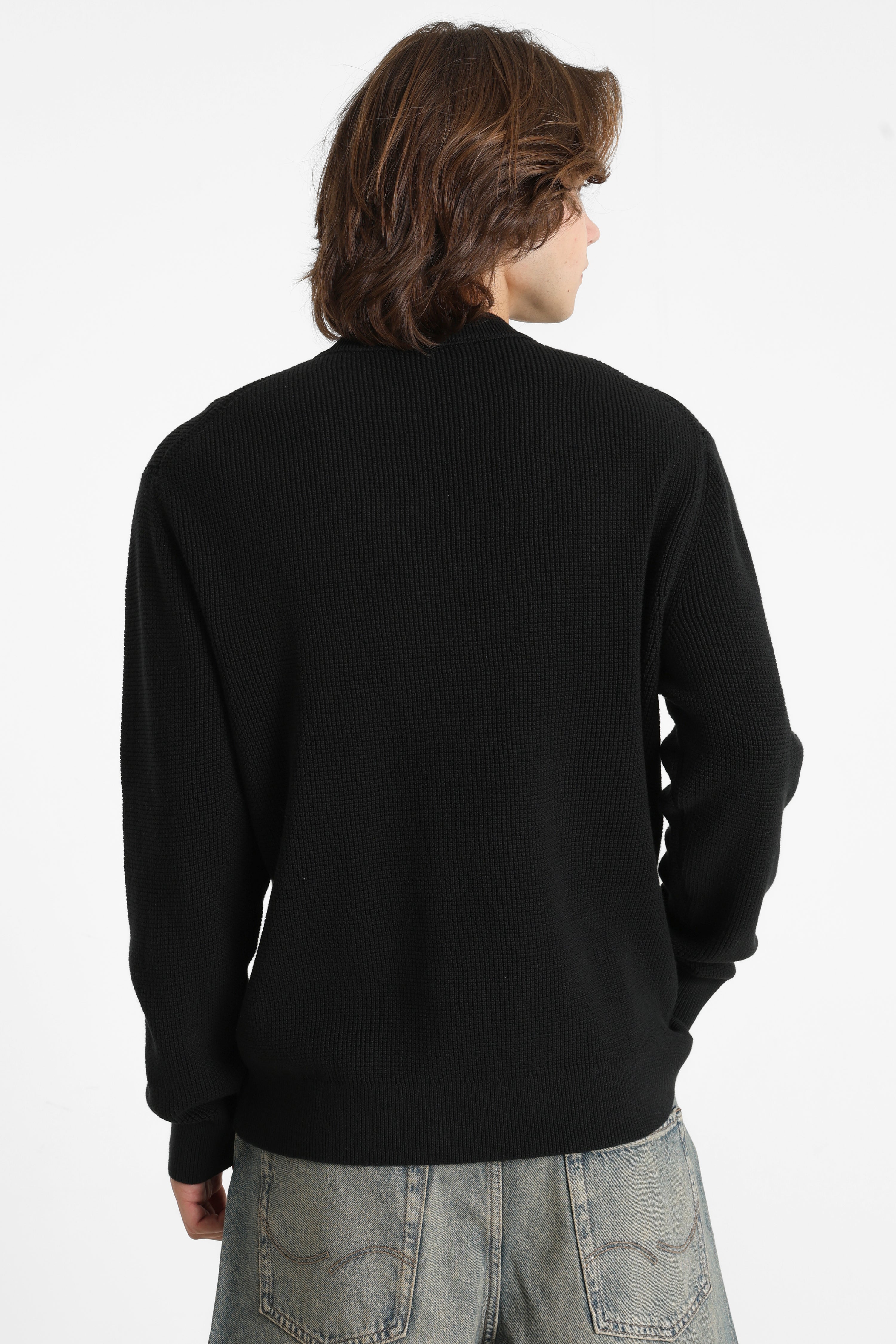 Knitted jumper - Black