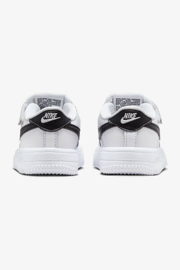 Force 1 EasyOn Baby Sneaker - White + Black