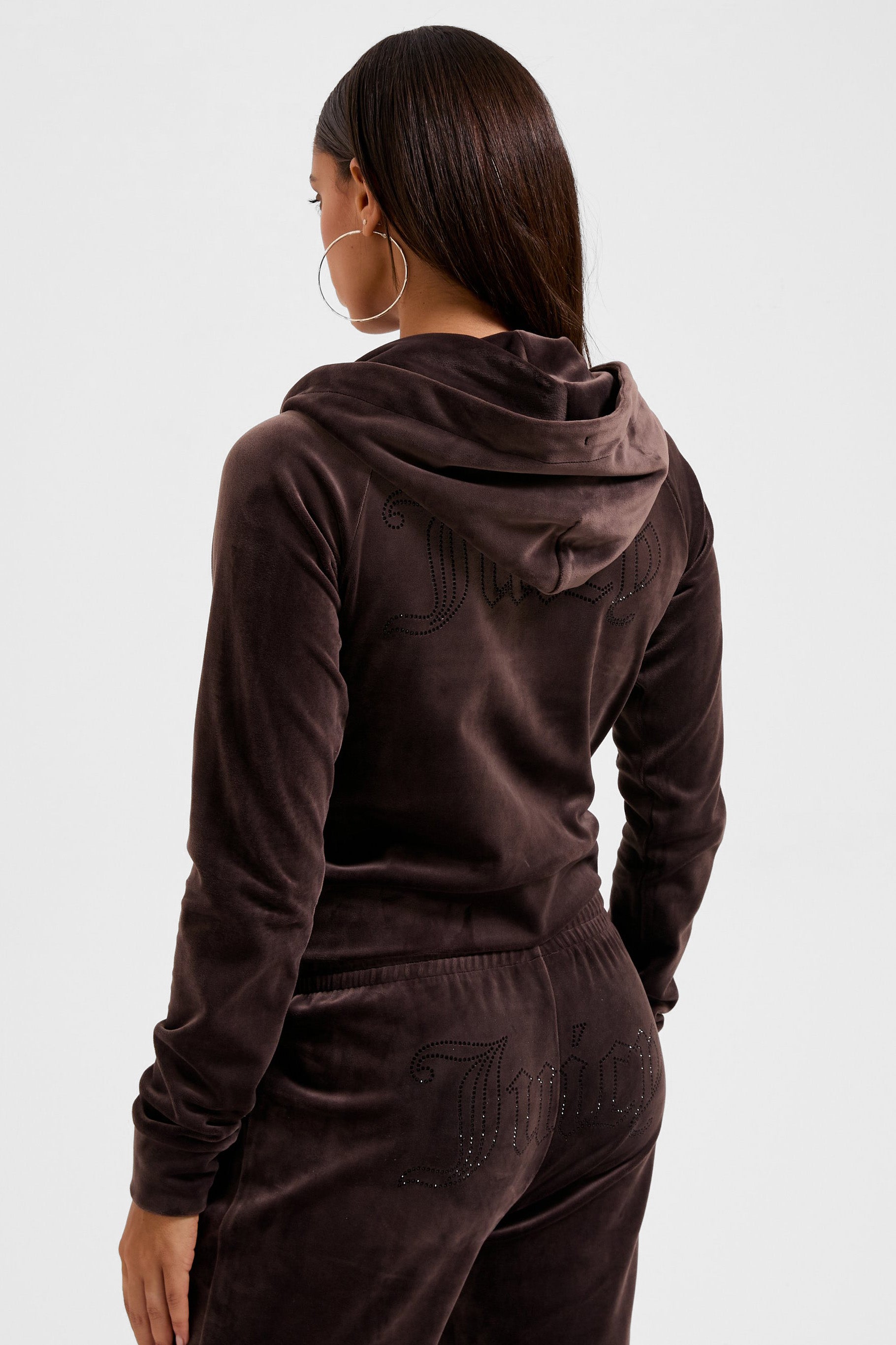 Madison velvet crop jacket - Java