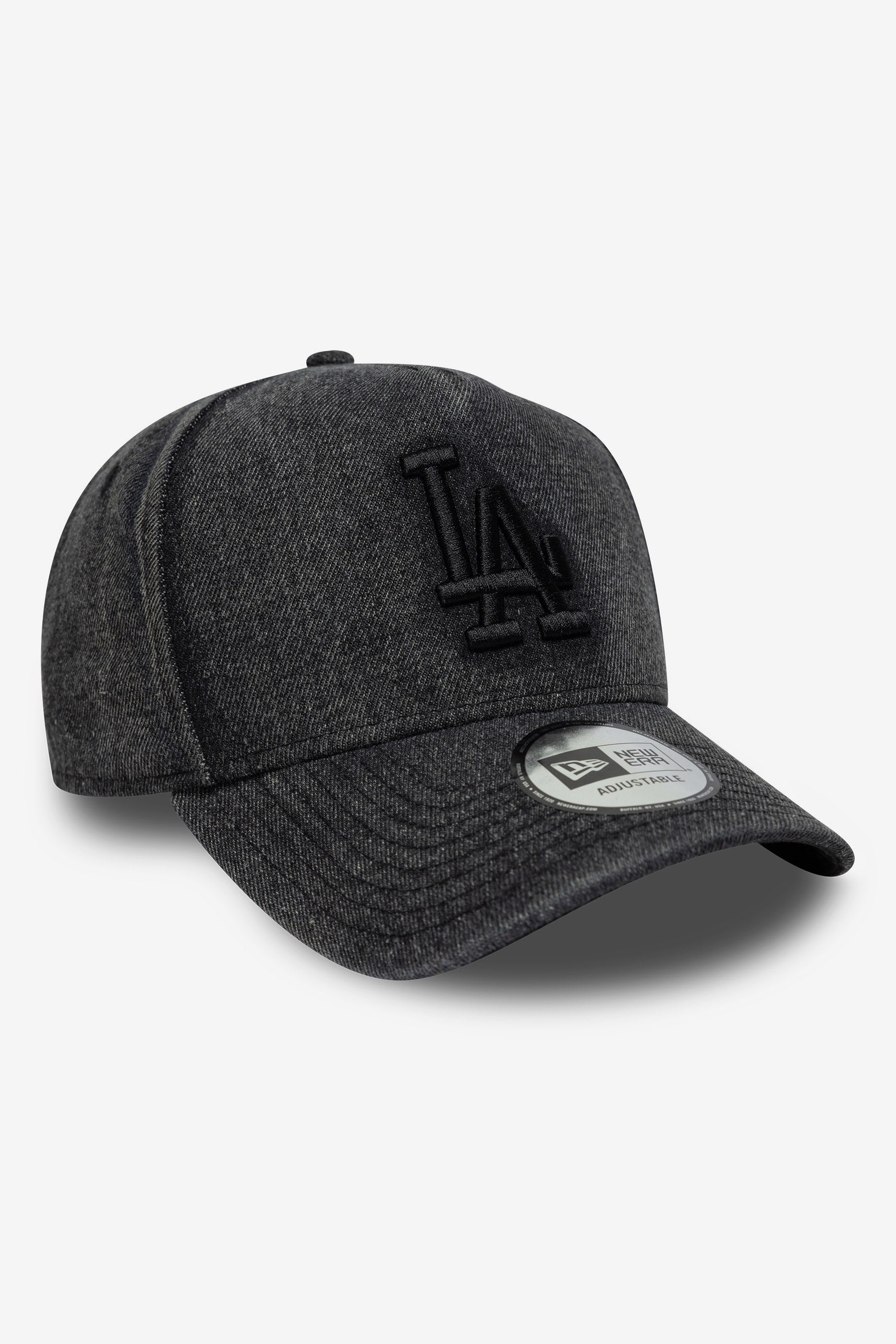 Snapback Cap - Black Denim