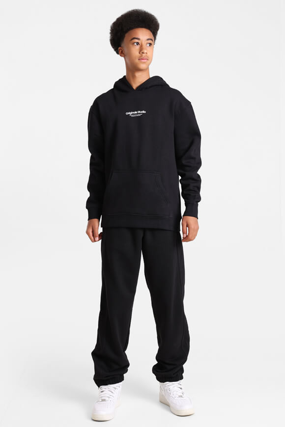 Oversize Kapuzensweatshirt - Black