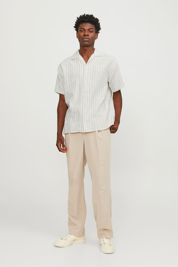 JORCOBA loose shirt in structured fabric - Fields Of Rye
