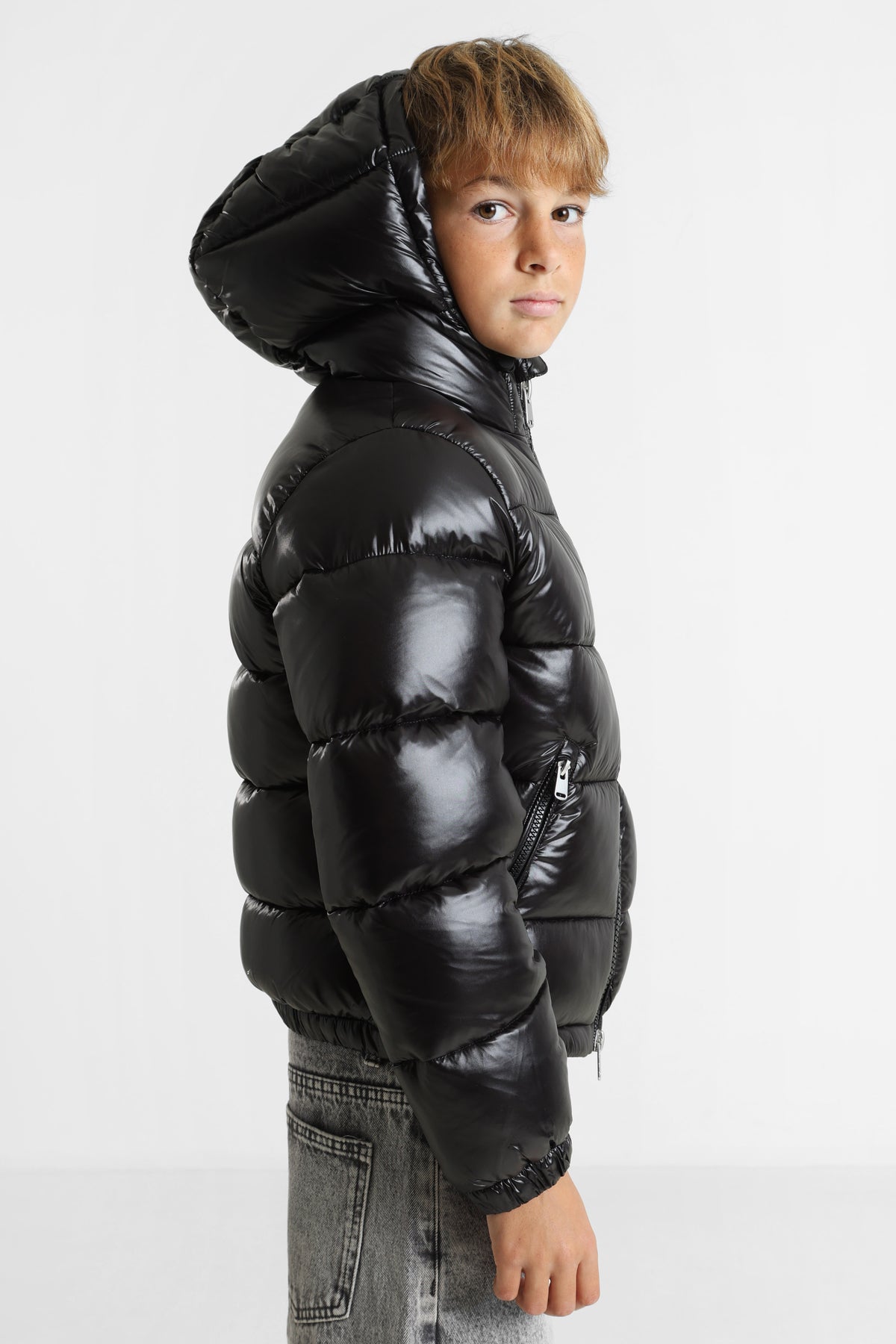 Pufferjacke - Schwarz