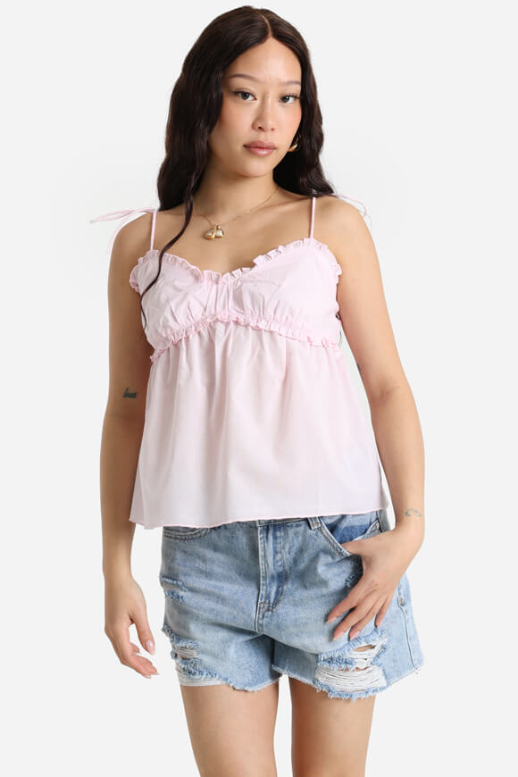 Top con cinturino - Rosa
