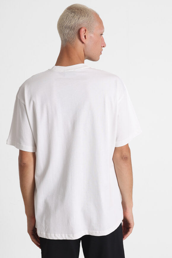 Maglietta Heart - Bianco sporco + nero