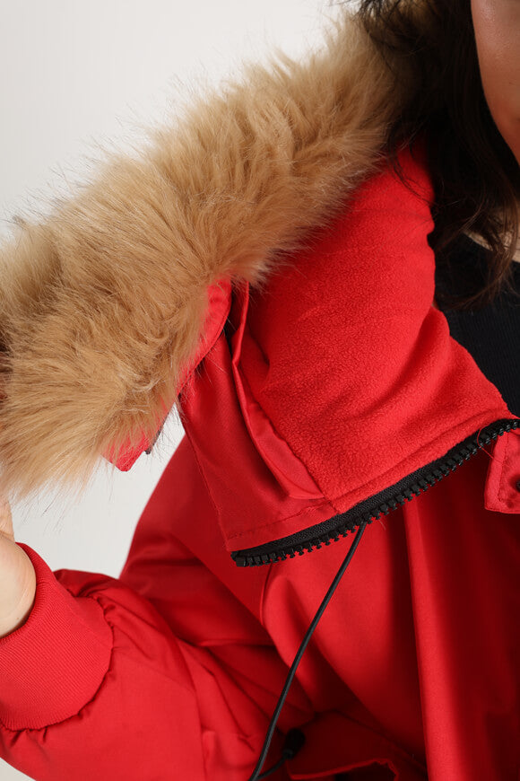 Bomber imbottito - rosso